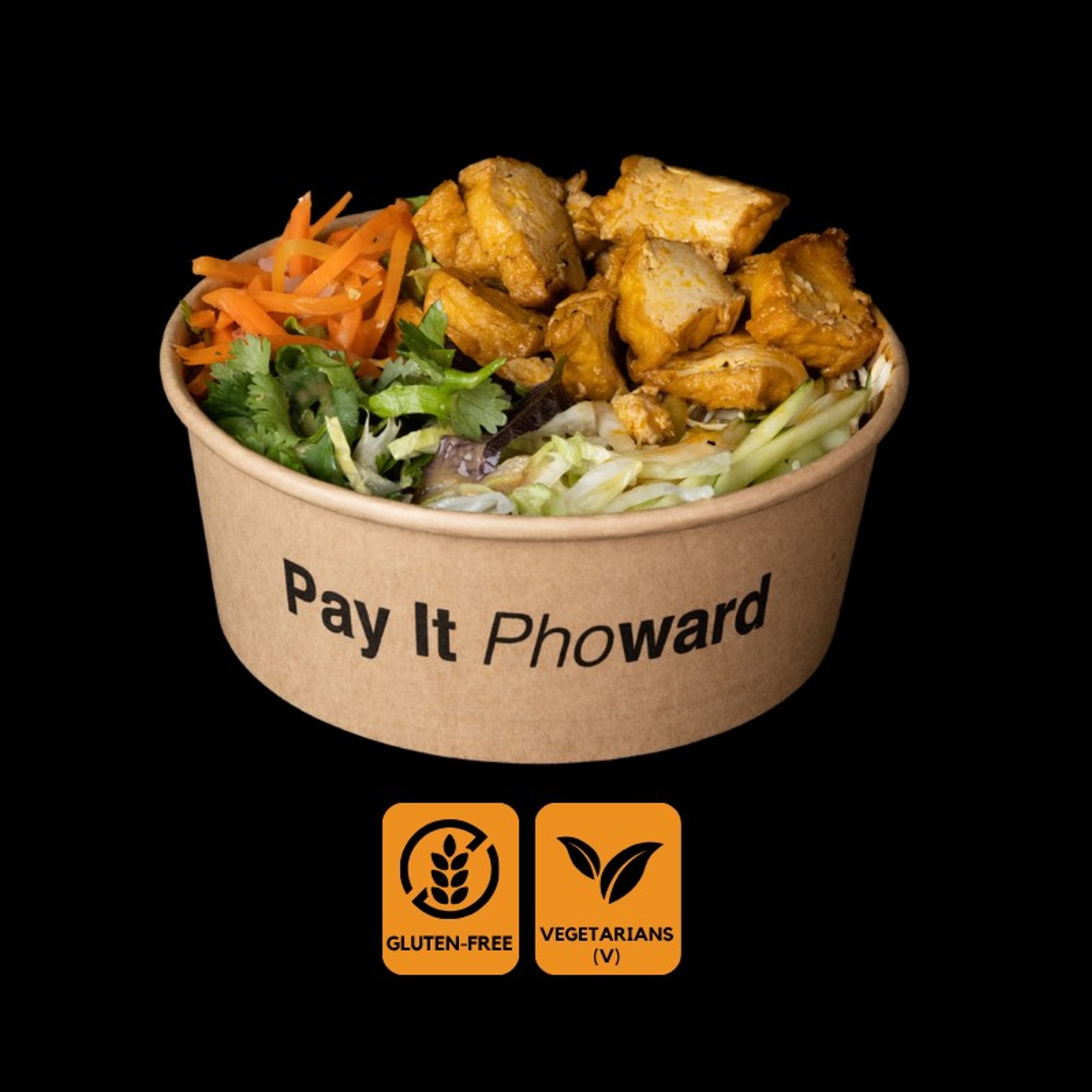 Non GMO Tofu Salad (V)
