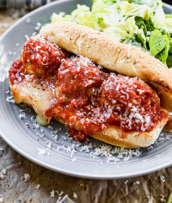 MEATBALL PARM HERO