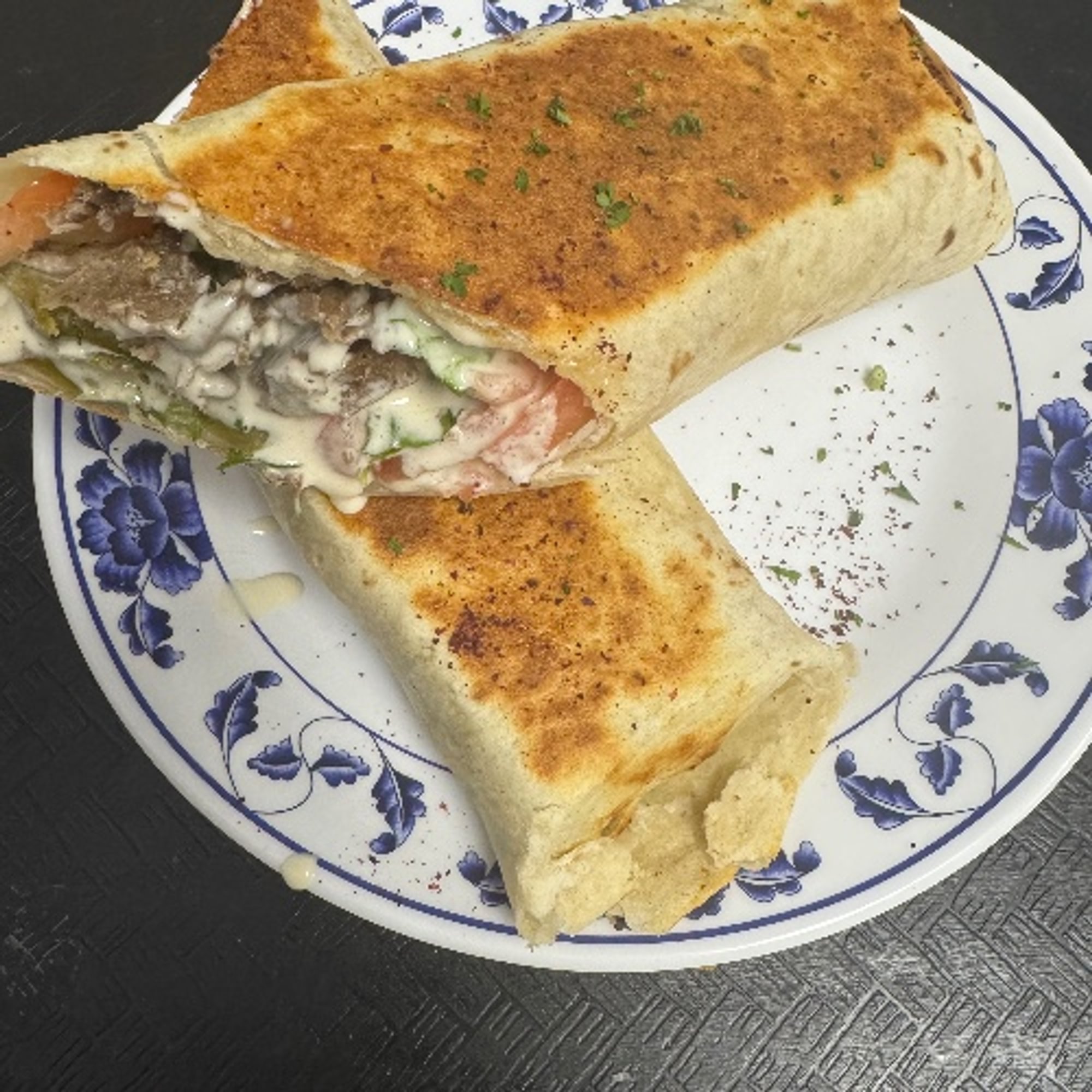Beef Shawarma Wrap