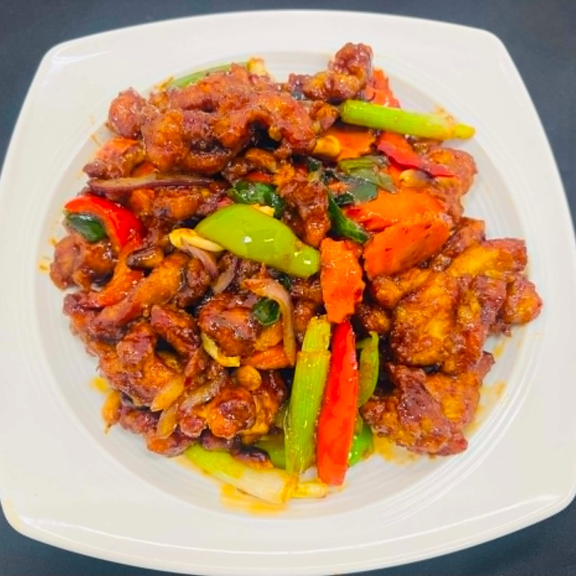52. Pad Prik Pao Chicken