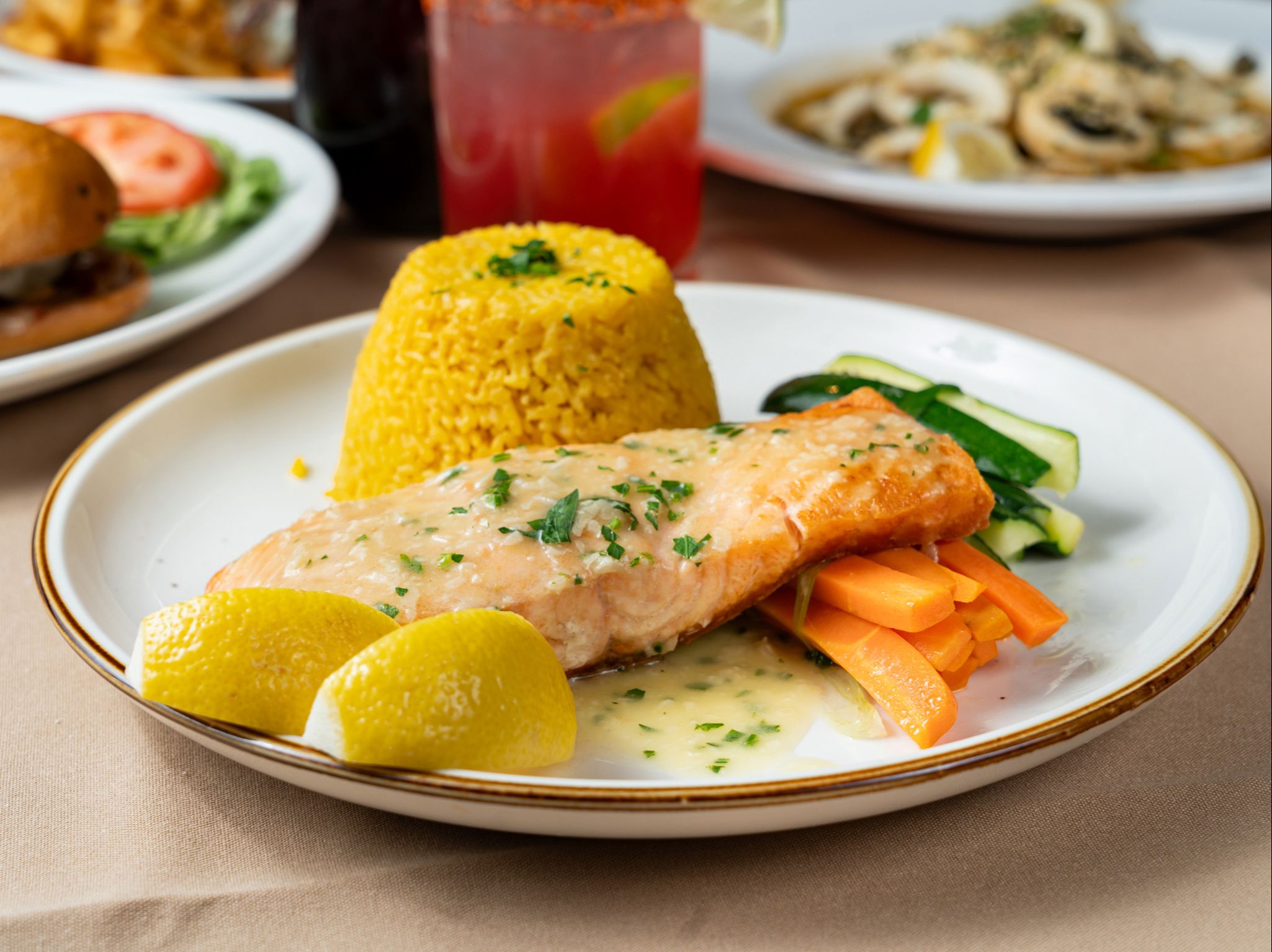 Baked Salmon (Dinner)
