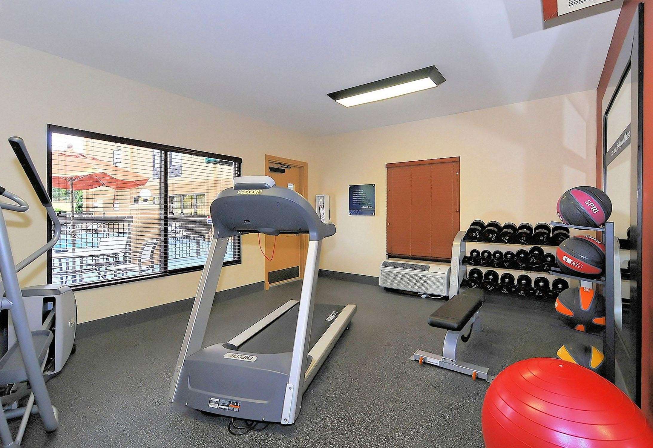 Health club  fitness center  gym