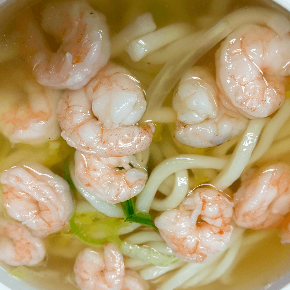 Shrimp Udon Soup