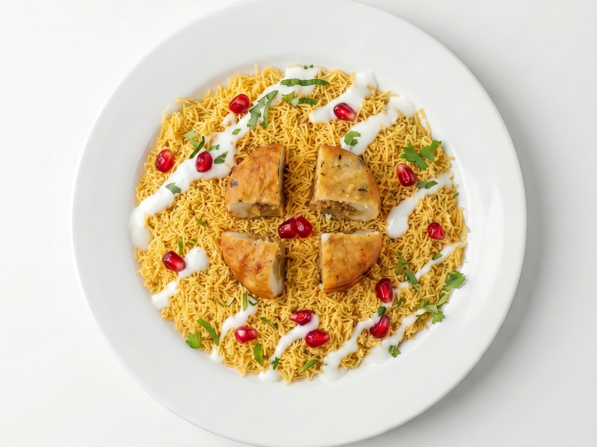 Aloo Tikki Chaat
