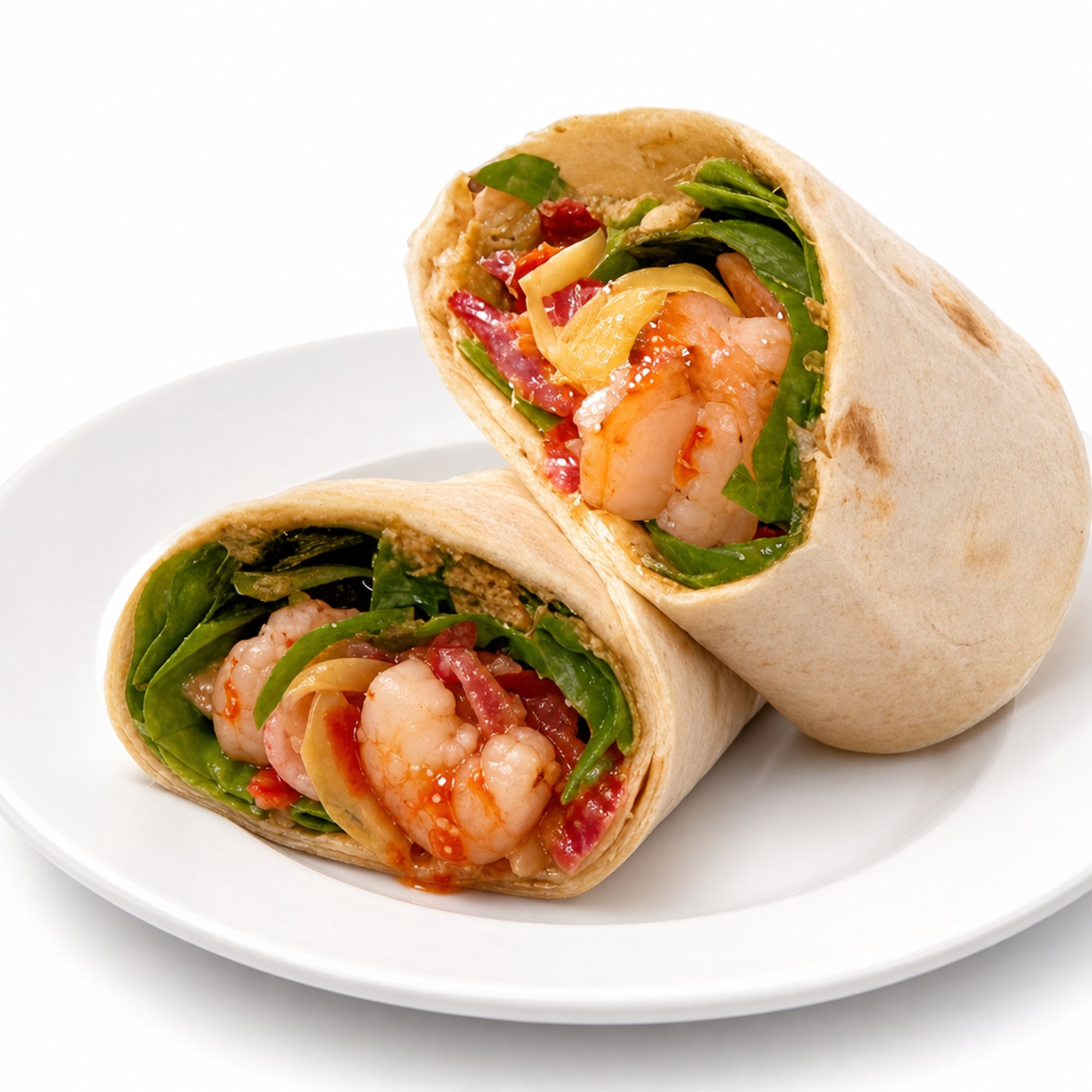Sweet Chili Shrimp Wrap