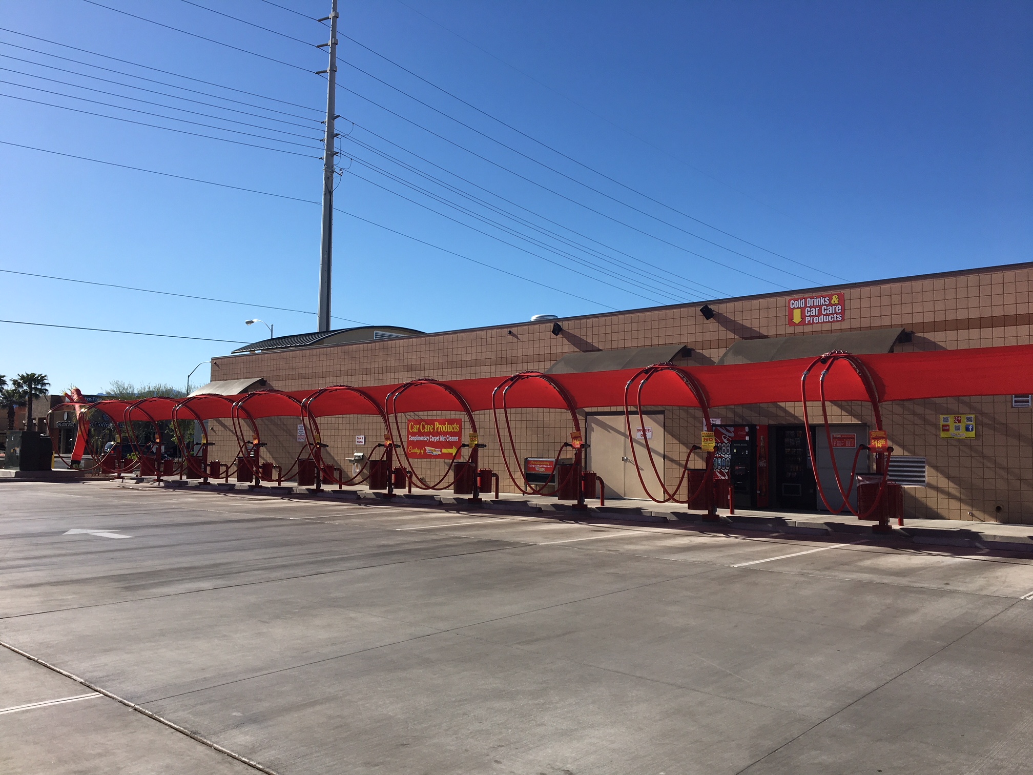 Upper Image Car Wash Photo