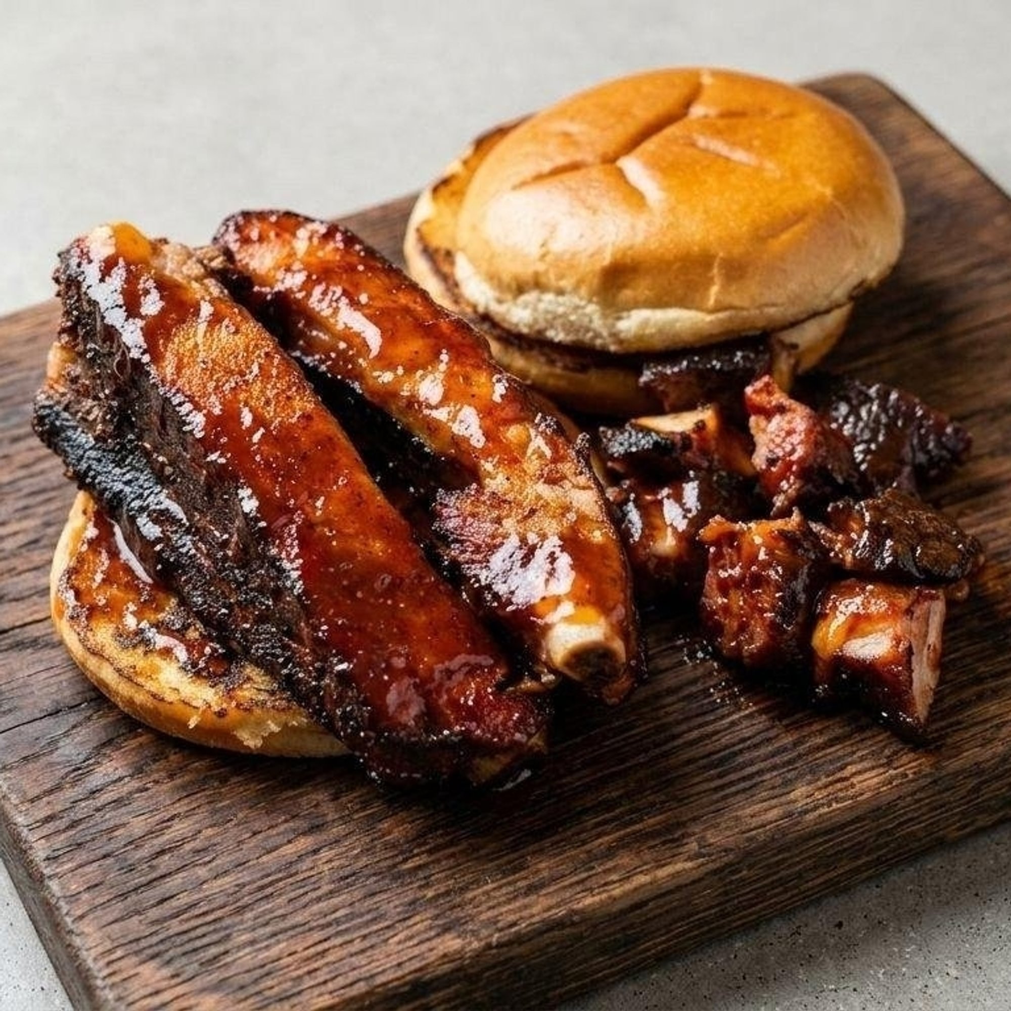 St. Louis Rib Sandwich