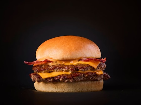 The Purist Bacon Double Cheeseburger 
