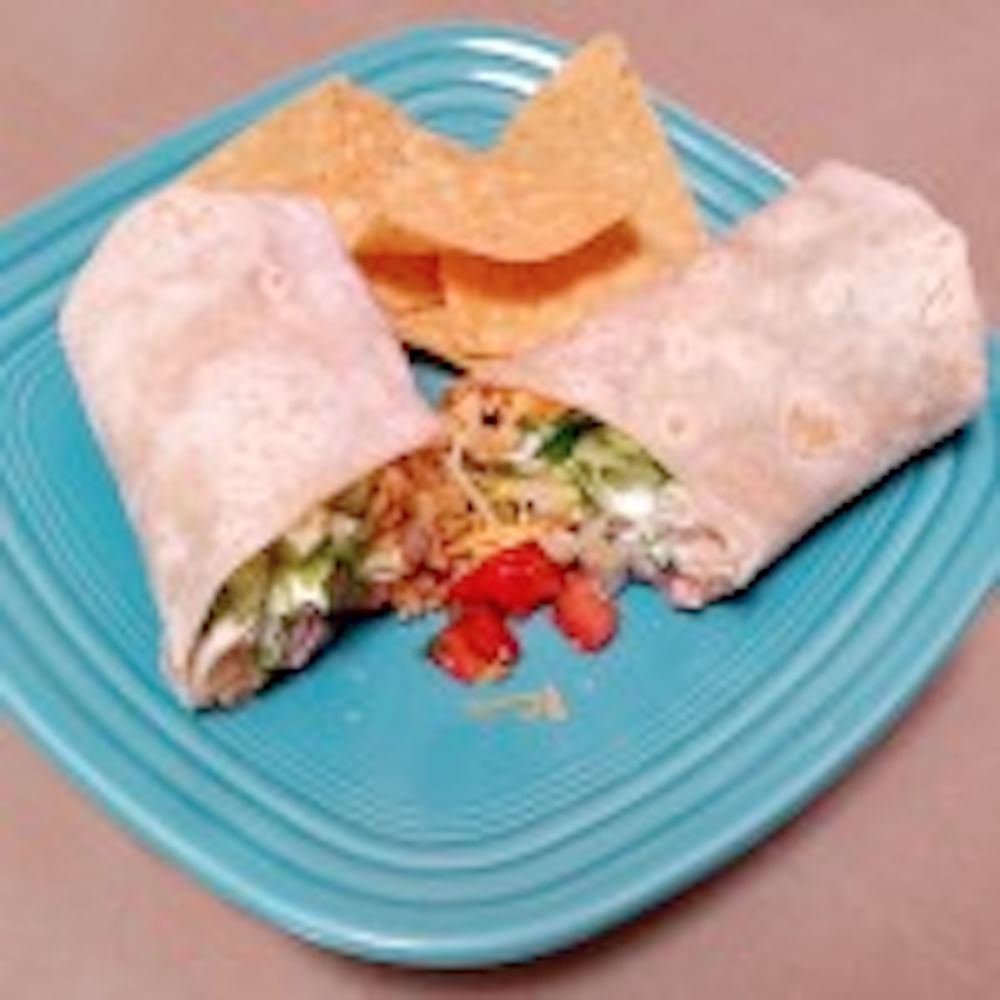 Baja Veggie Burrito