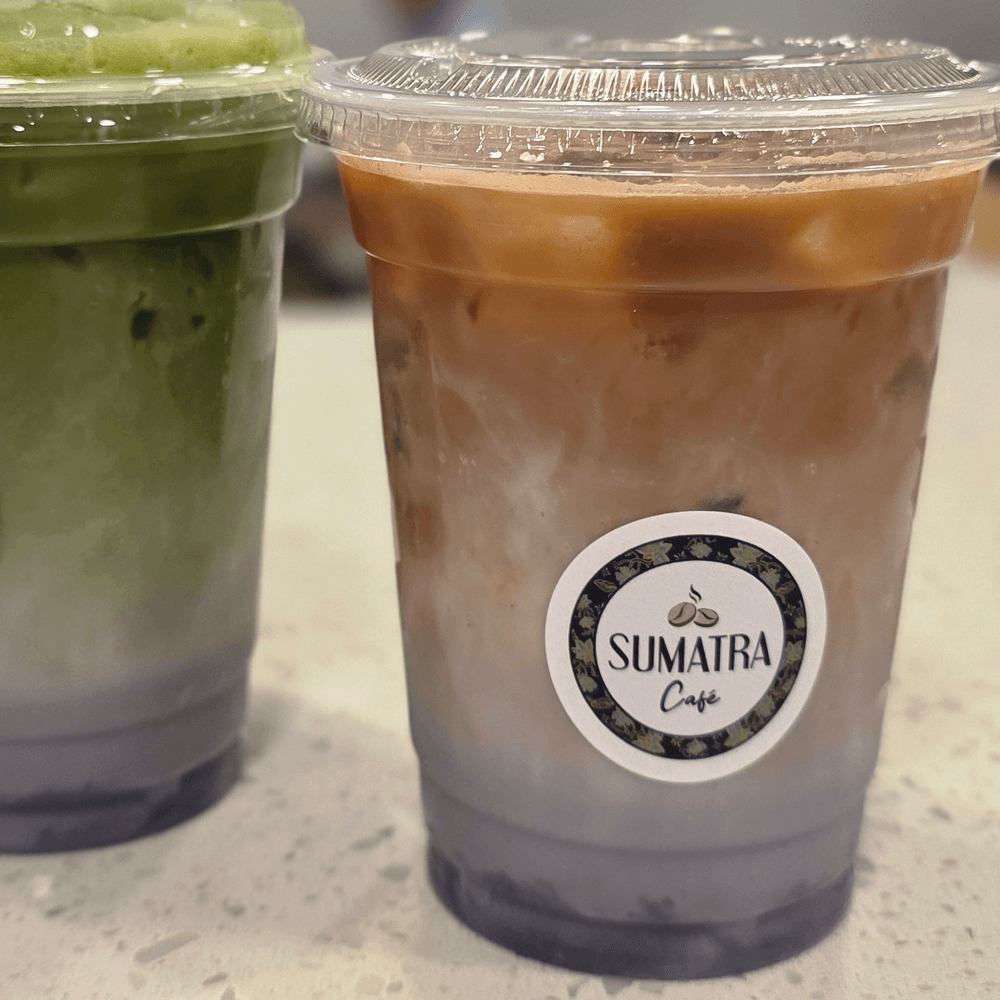 Ube Iced Latte