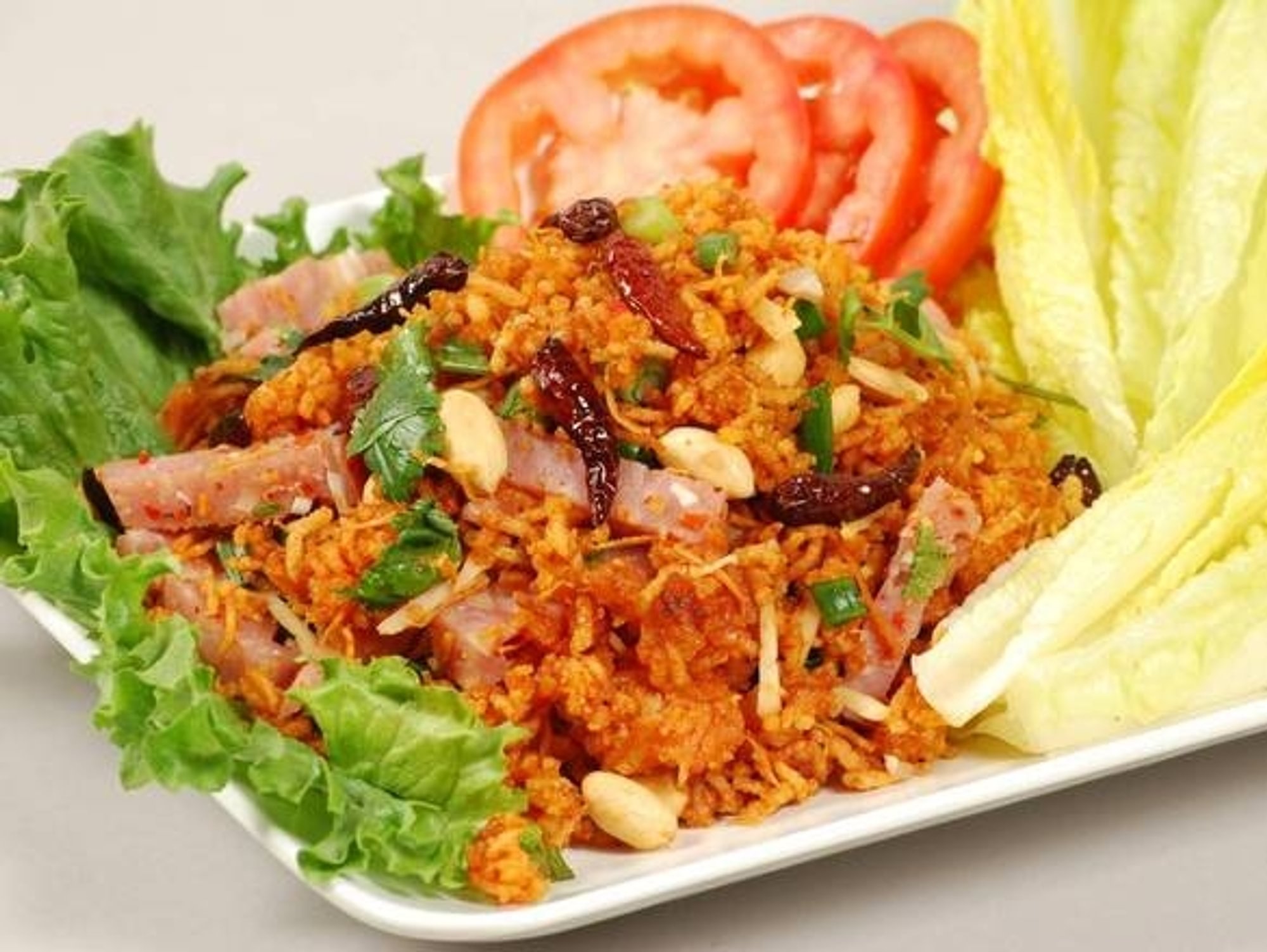 🌶️ Spicy Crispy Rice Salad
