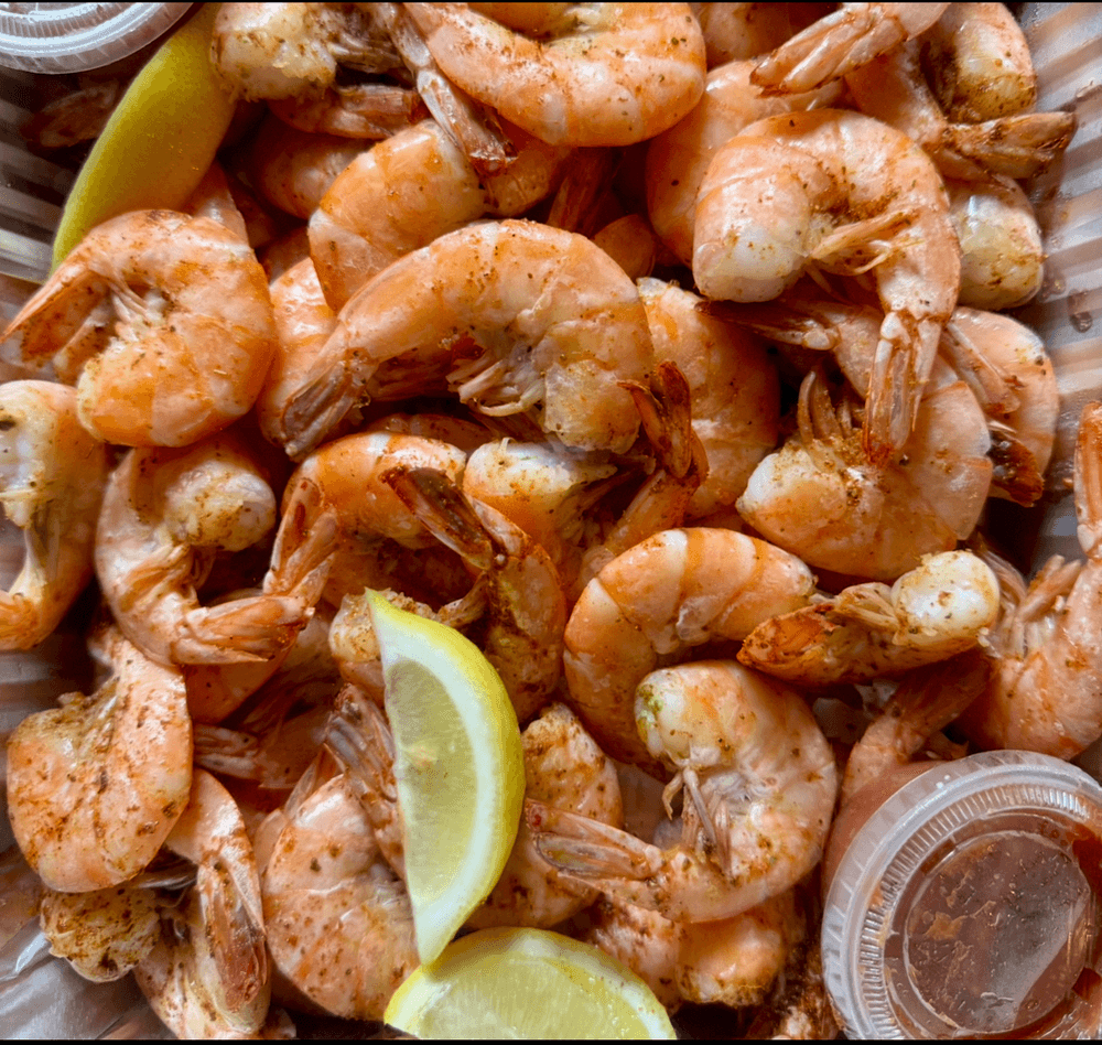 Large Wild-Caught Steamed Shrimp