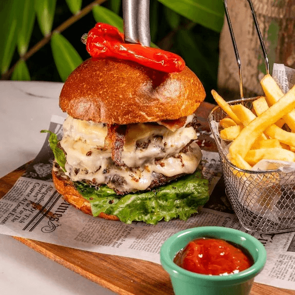 Tiki's Big Kahuna Burger