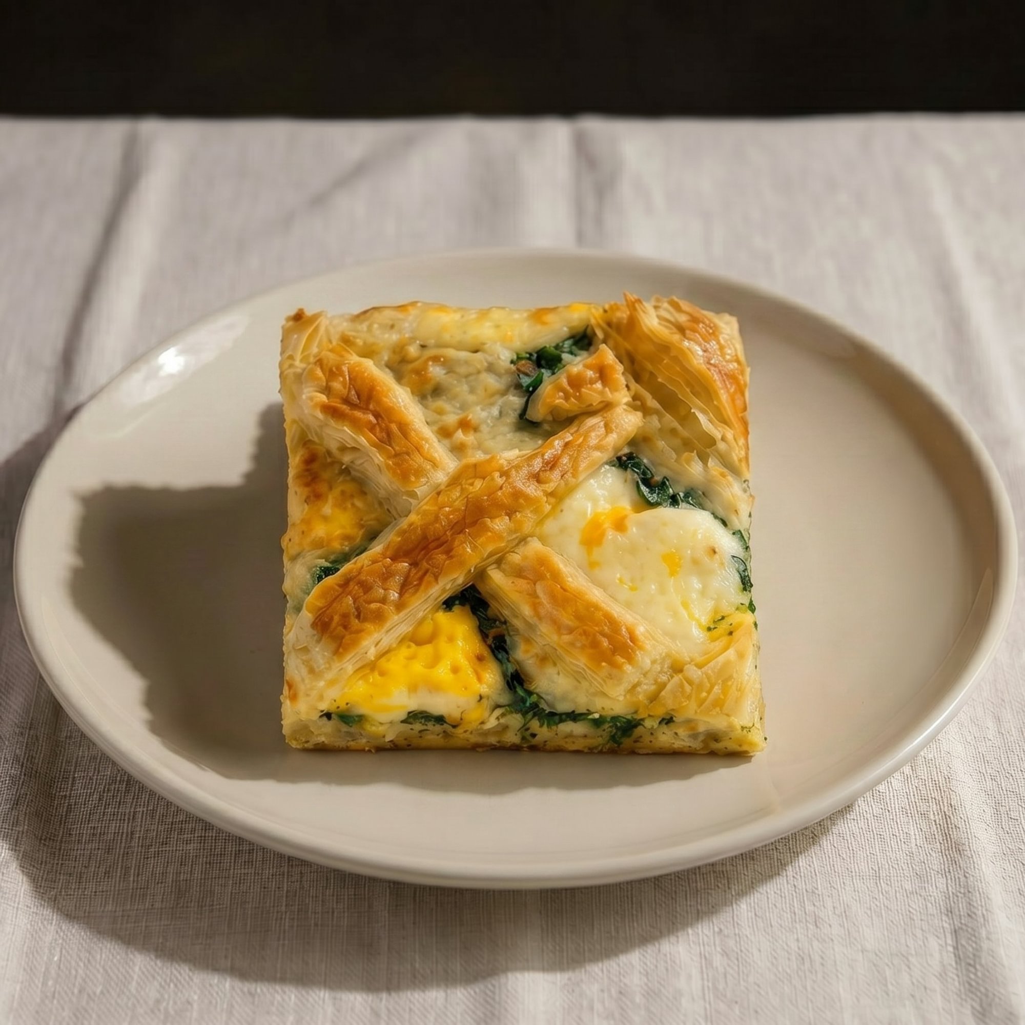 Egg & Spinach Focaccia