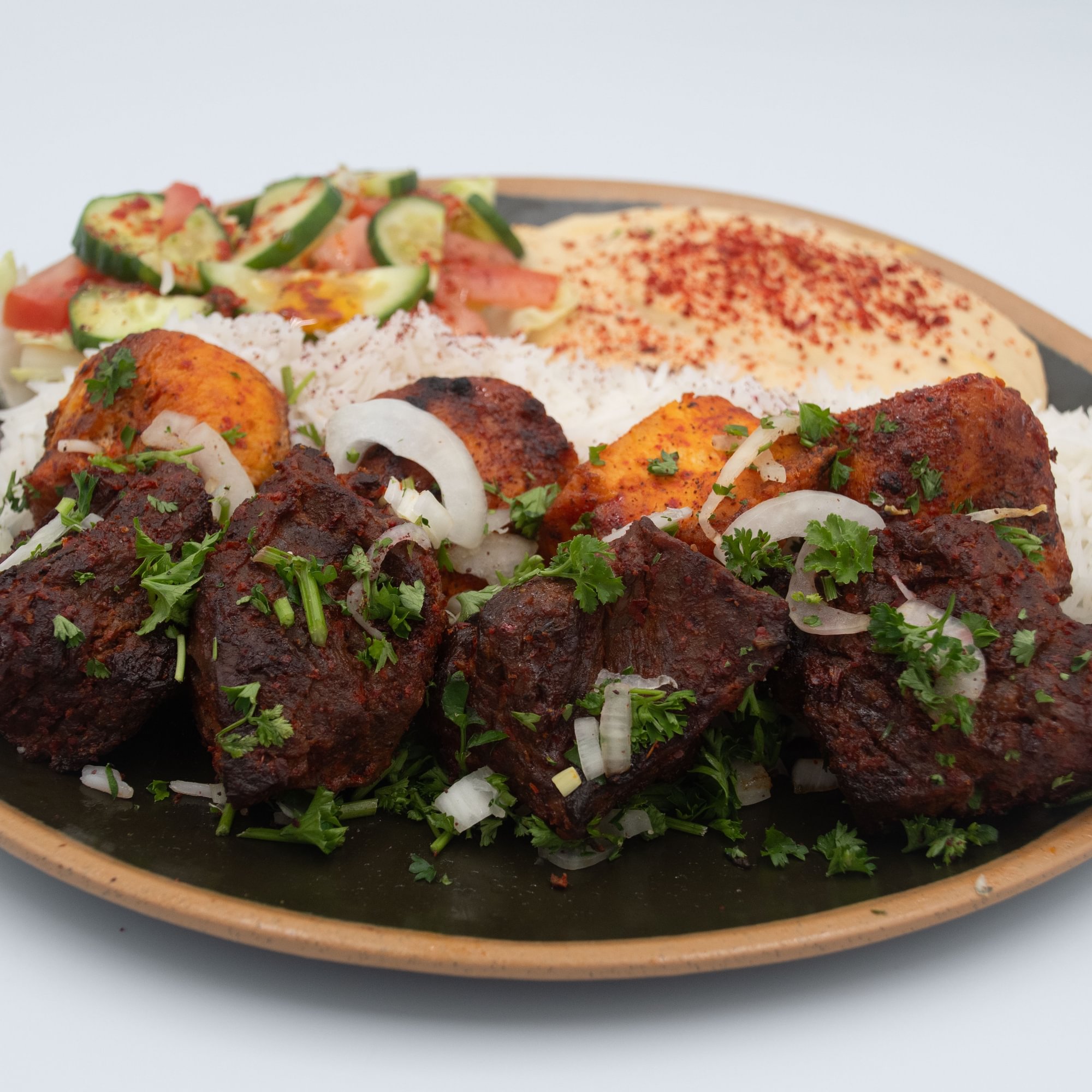 #17 Chicken Breast & Beef Shish Combo