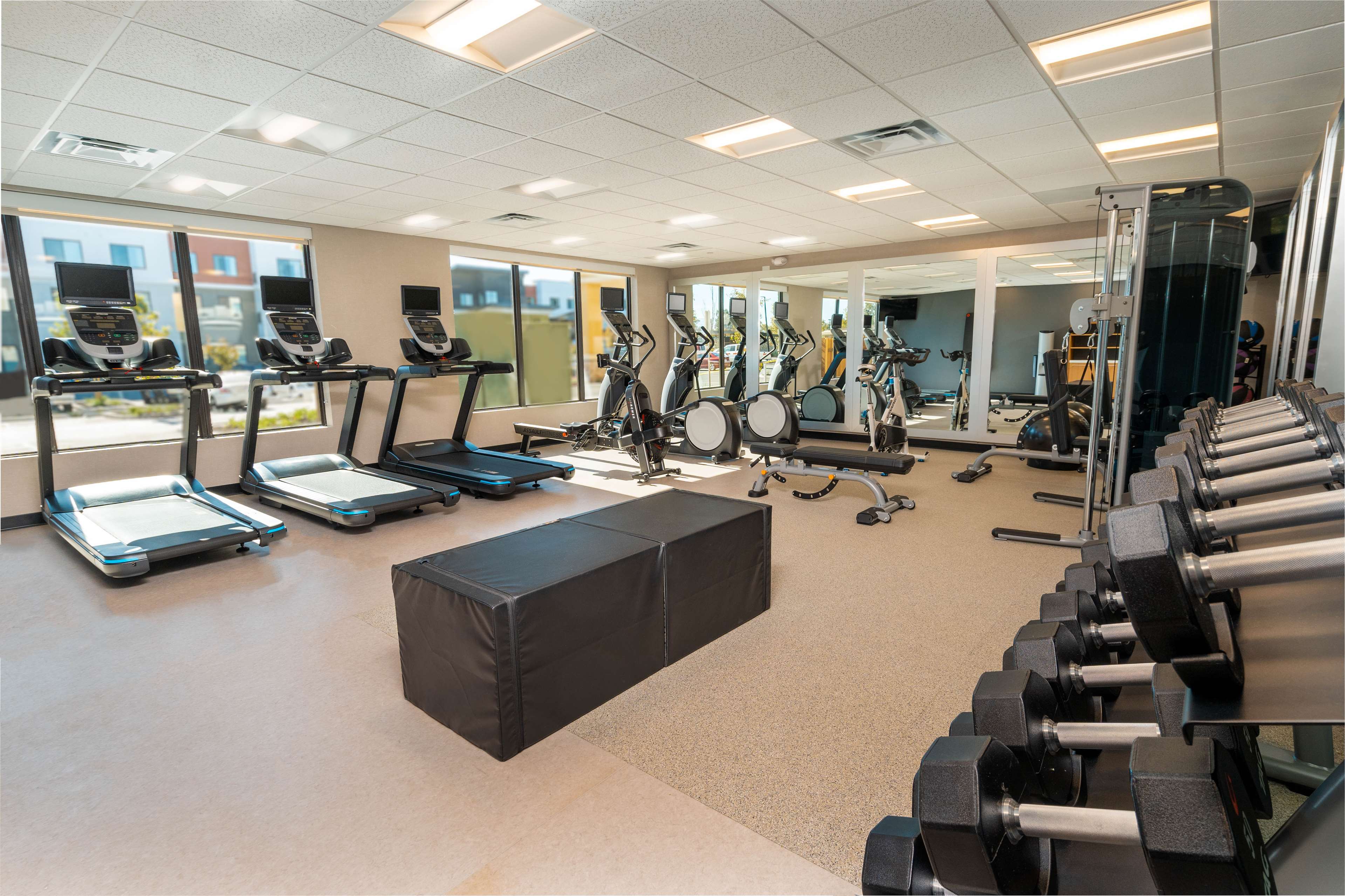 Health club  fitness center  gym