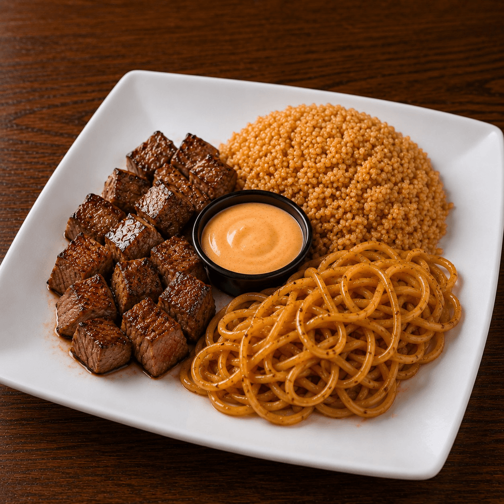 Kids Hibachi Steak with Noodles