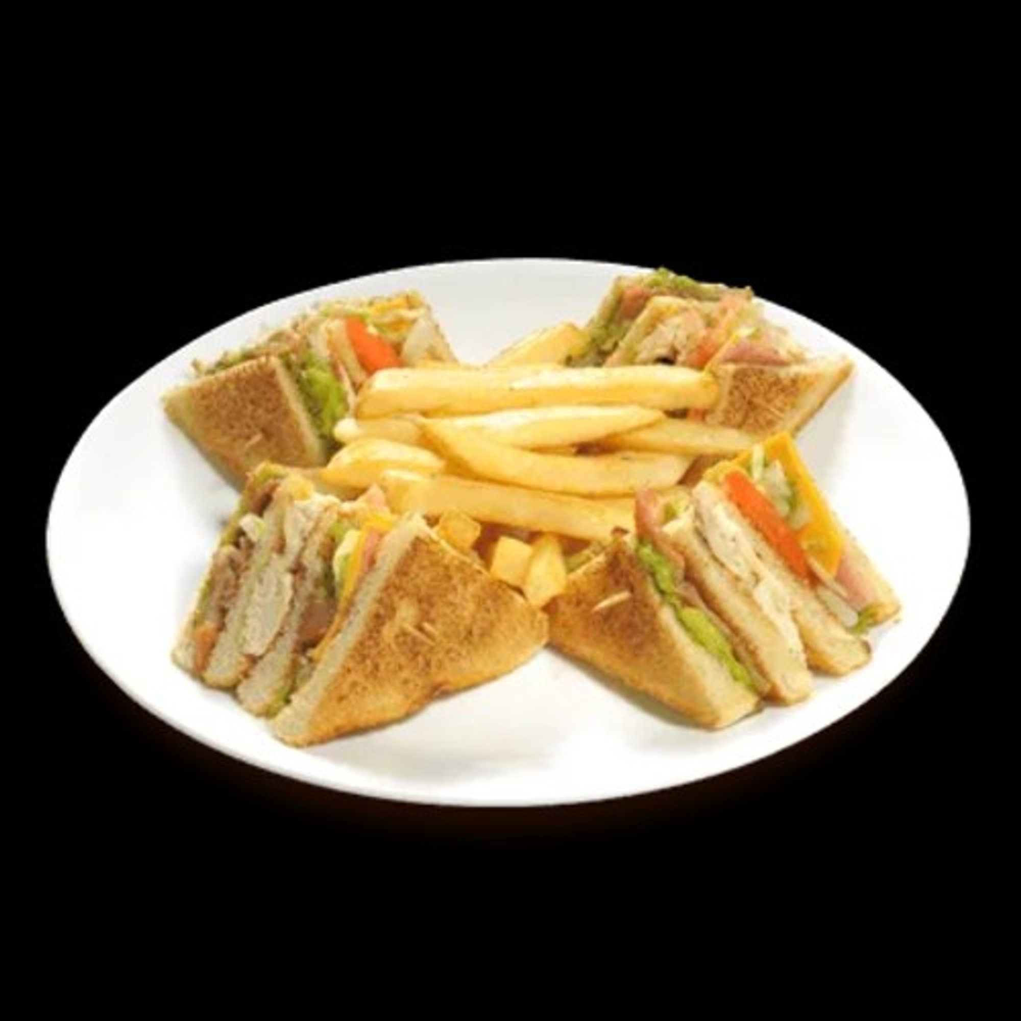 Tuna Club Sandwich