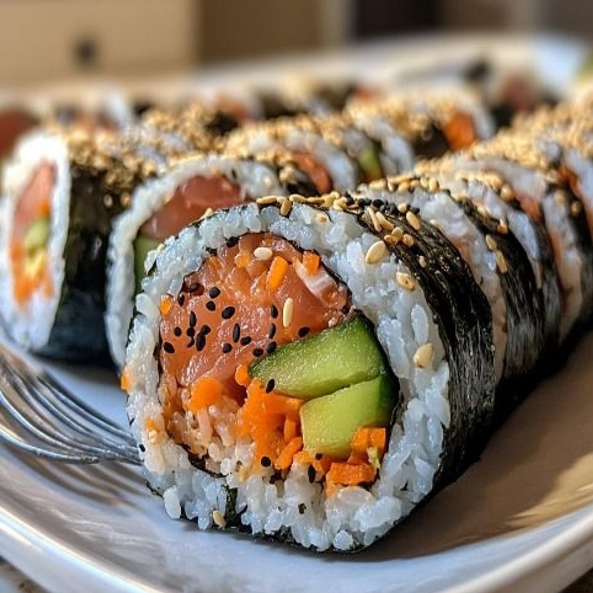 Spicy Tuna Kimbap