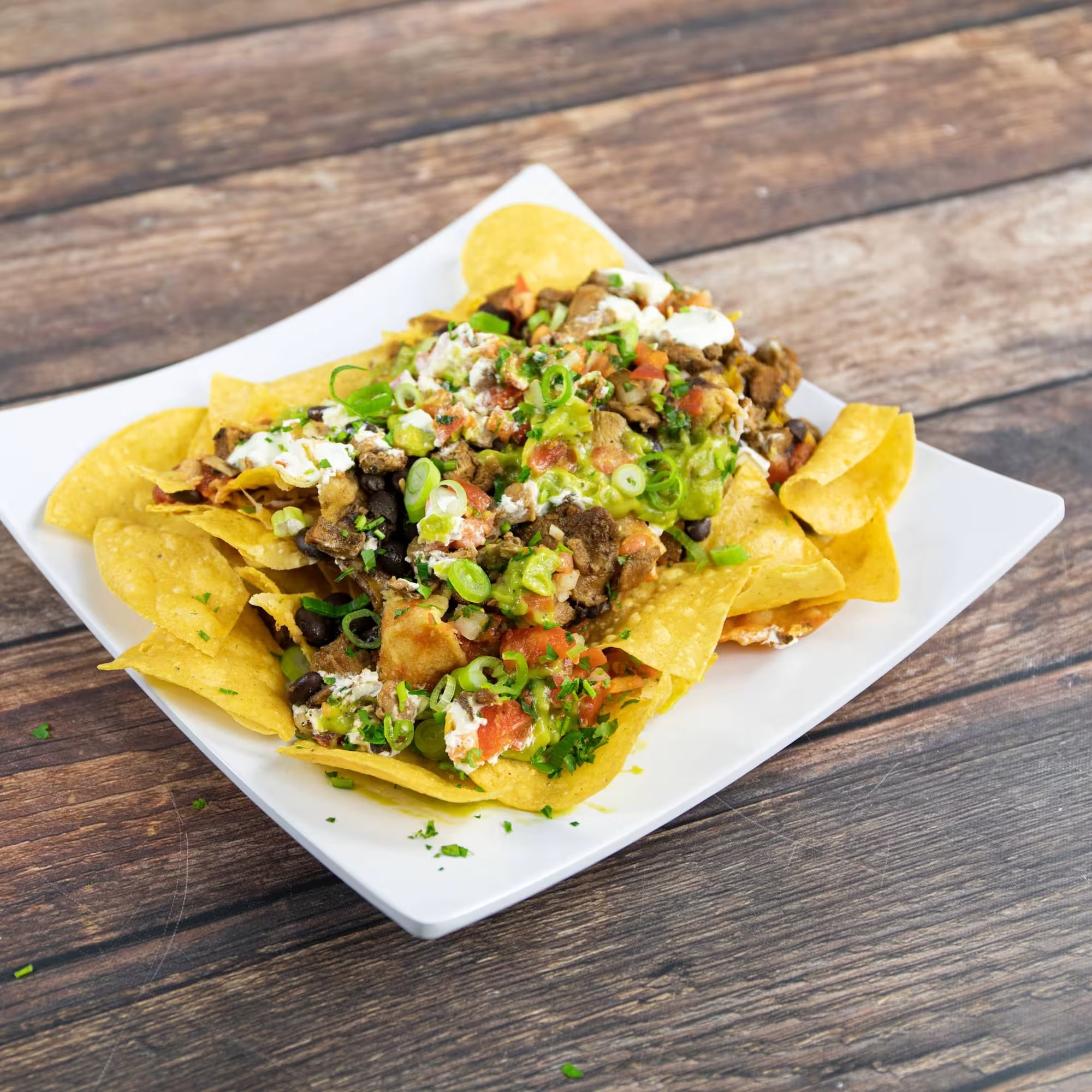 Beef Loaded Nachos