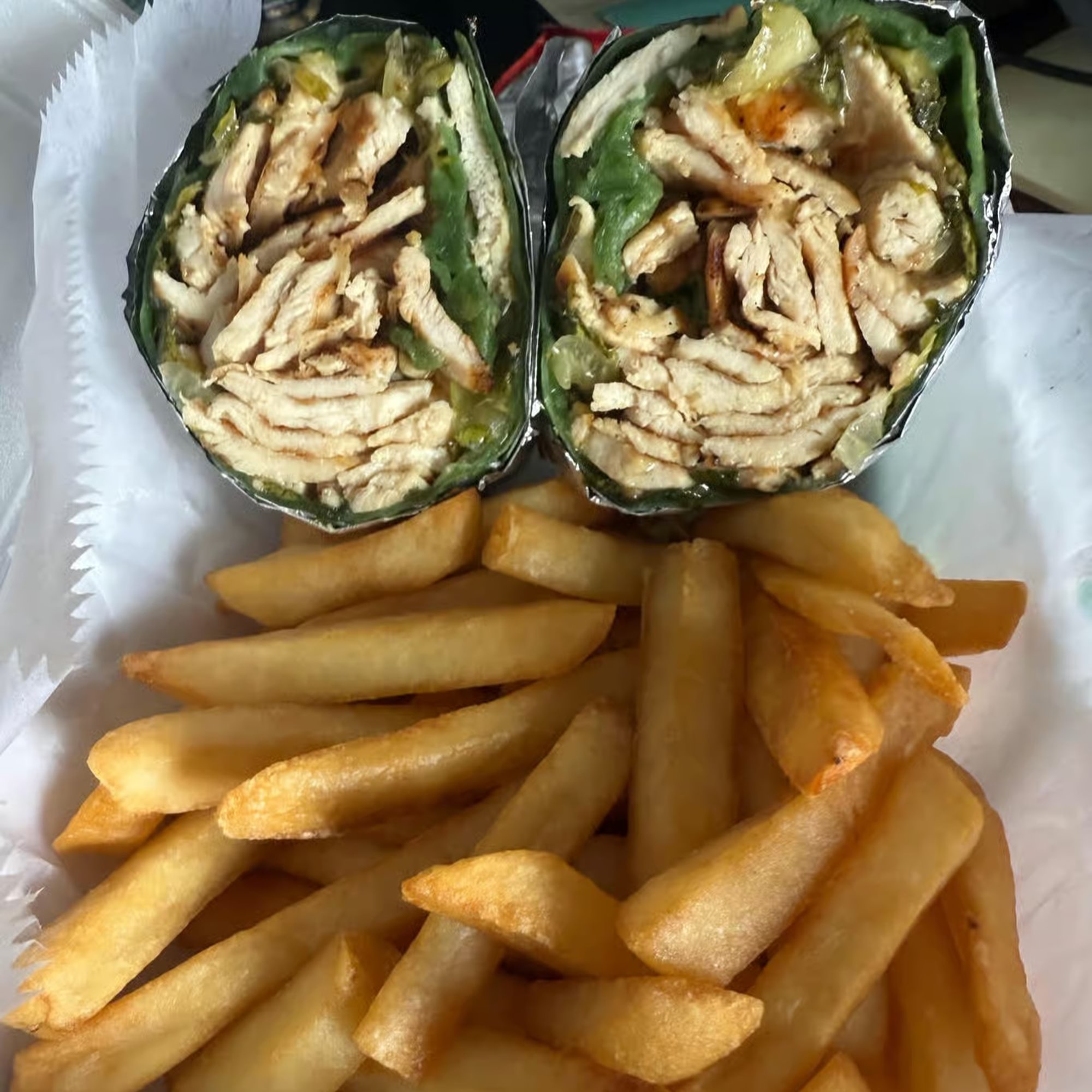 Grilled Chicken Caesar Wrap