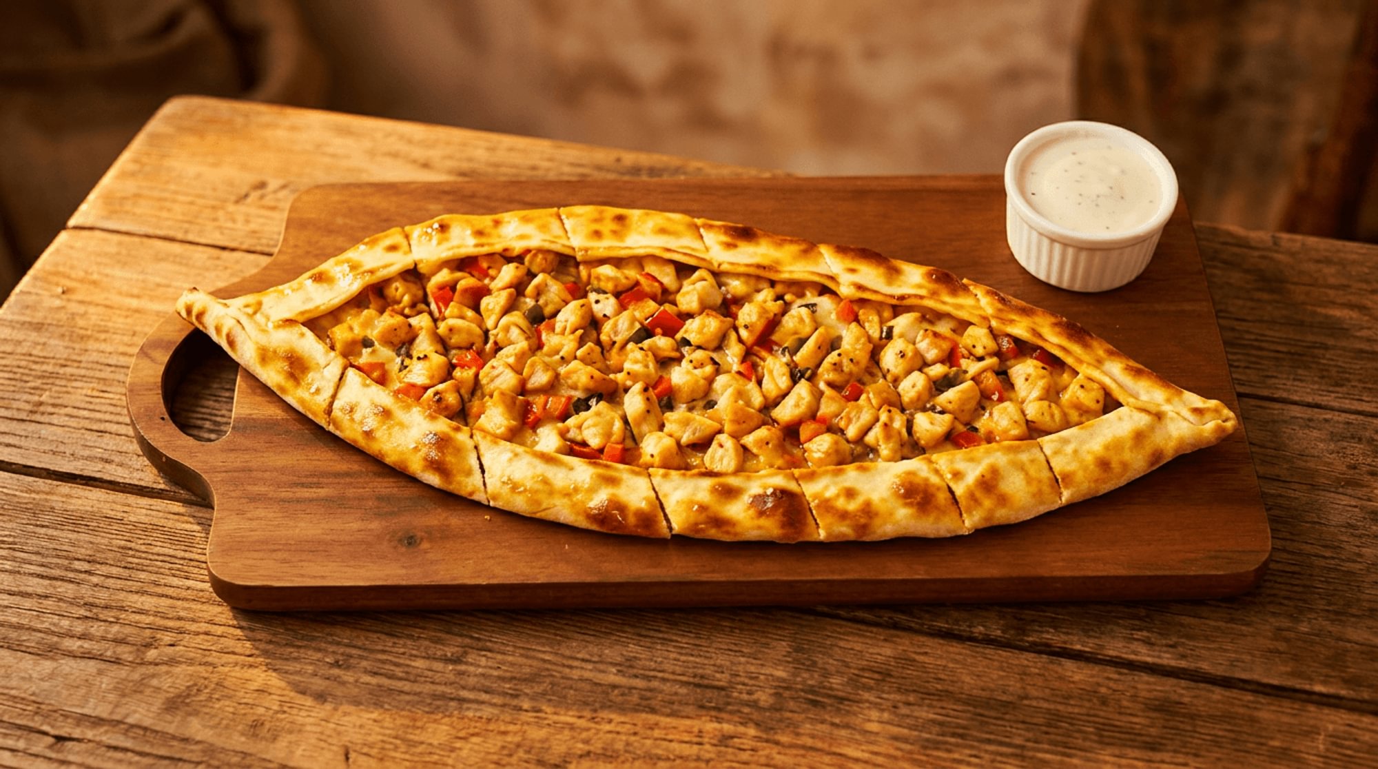 Chicken Pide