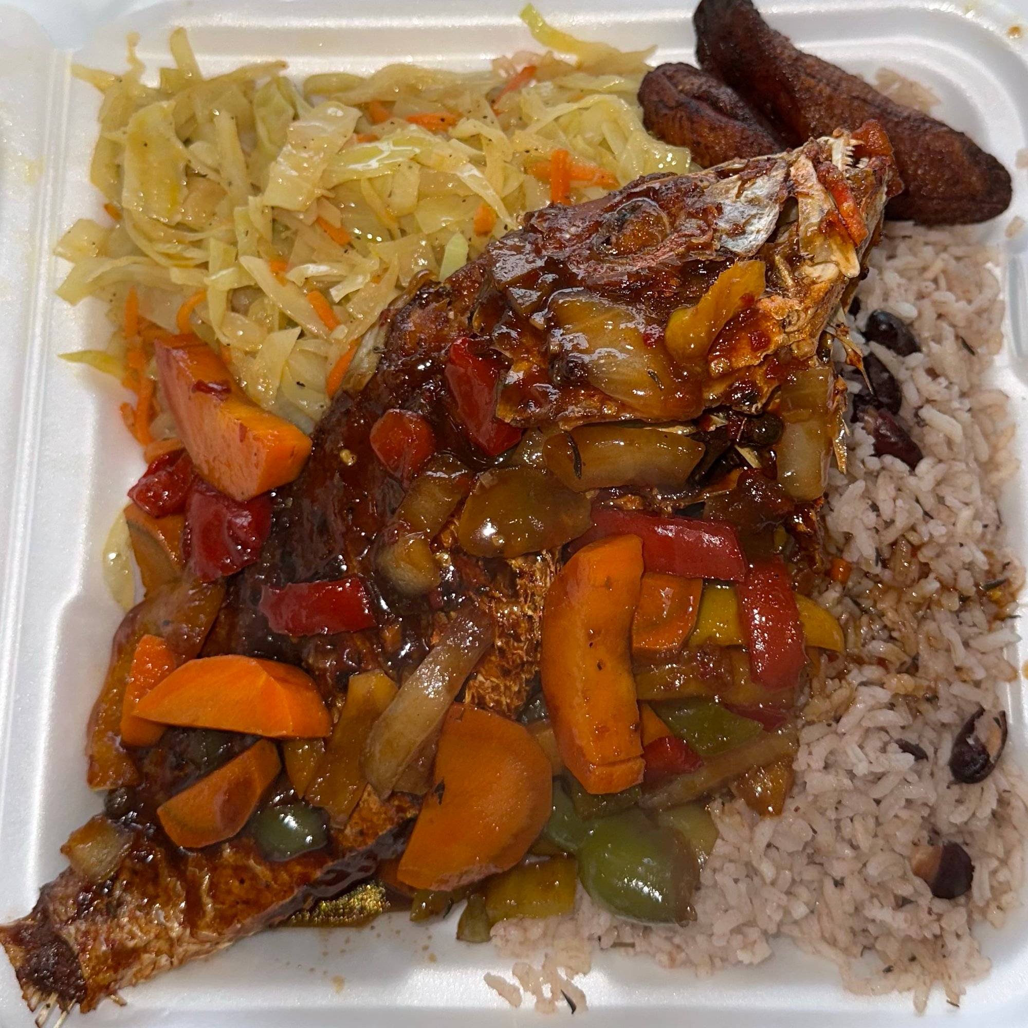 Brown Stew Fish