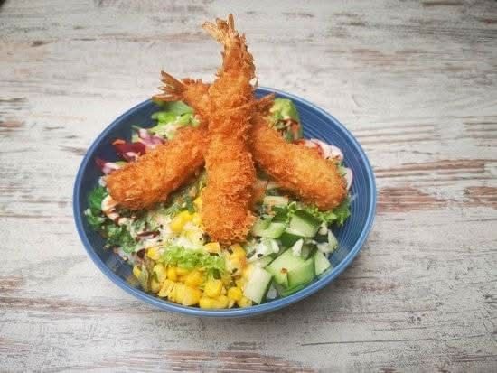 Shrimp Tempura Poke Bowl