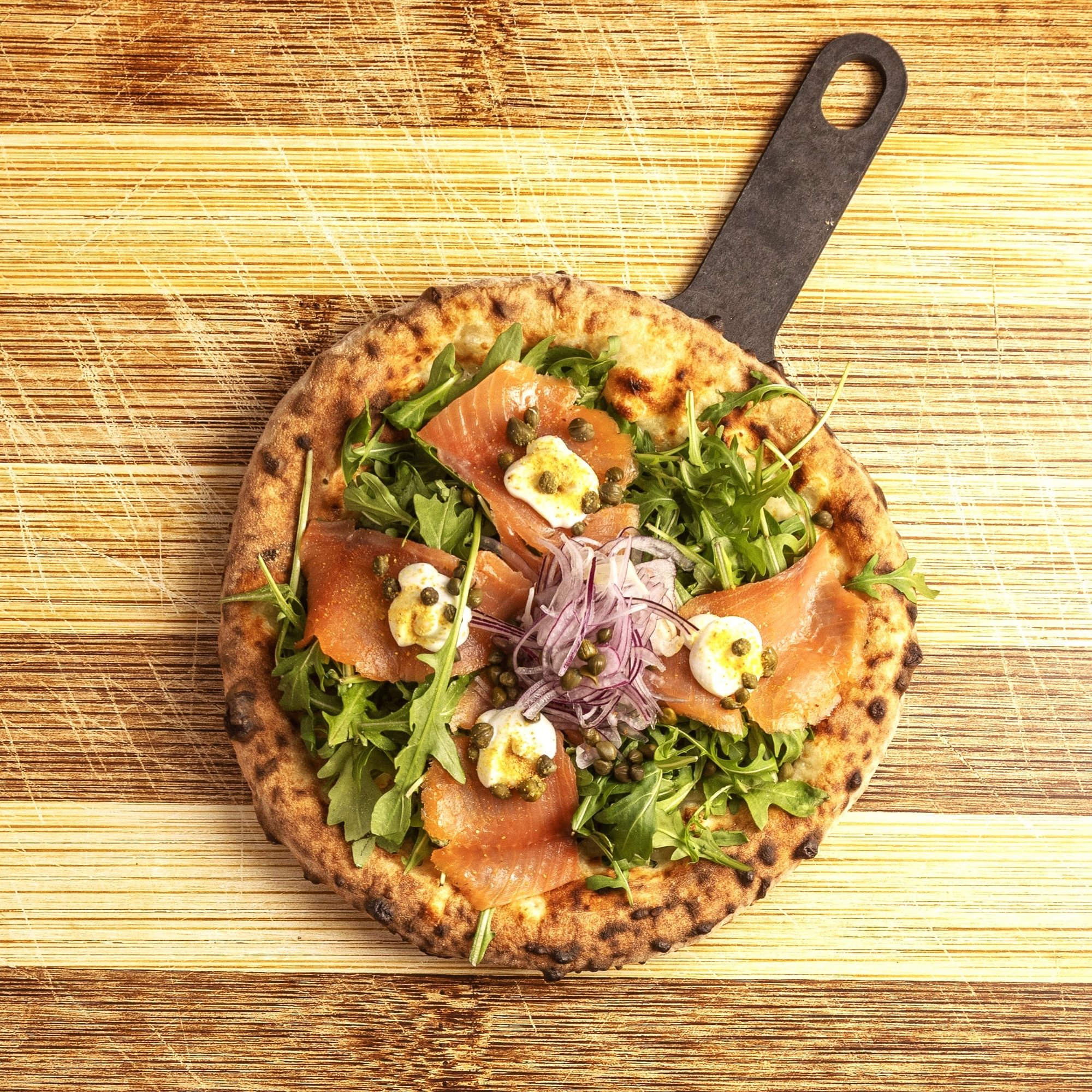 Smoked Salmon Pizza