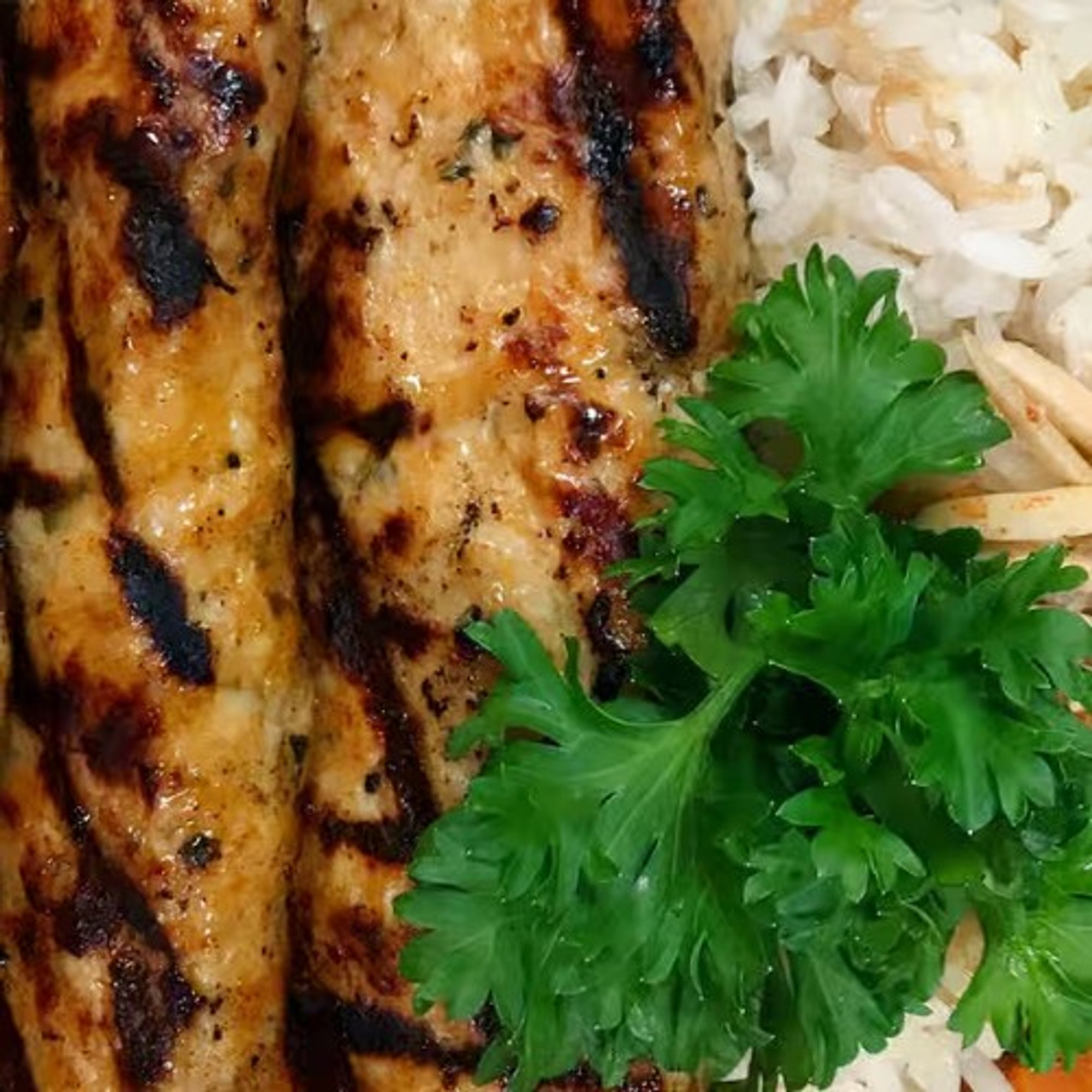 Chicken Shish Kafta