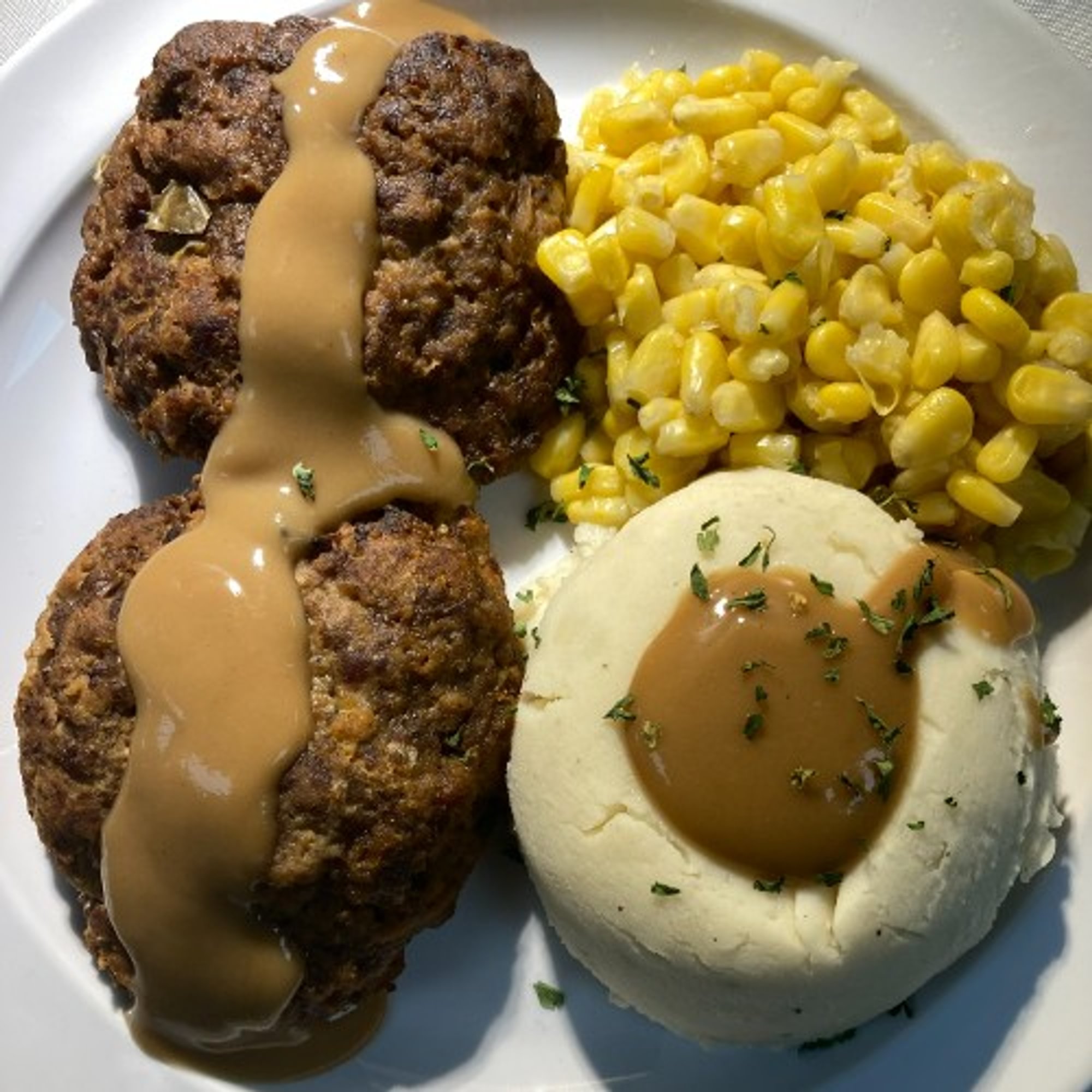 Salisbury Steak Platter
