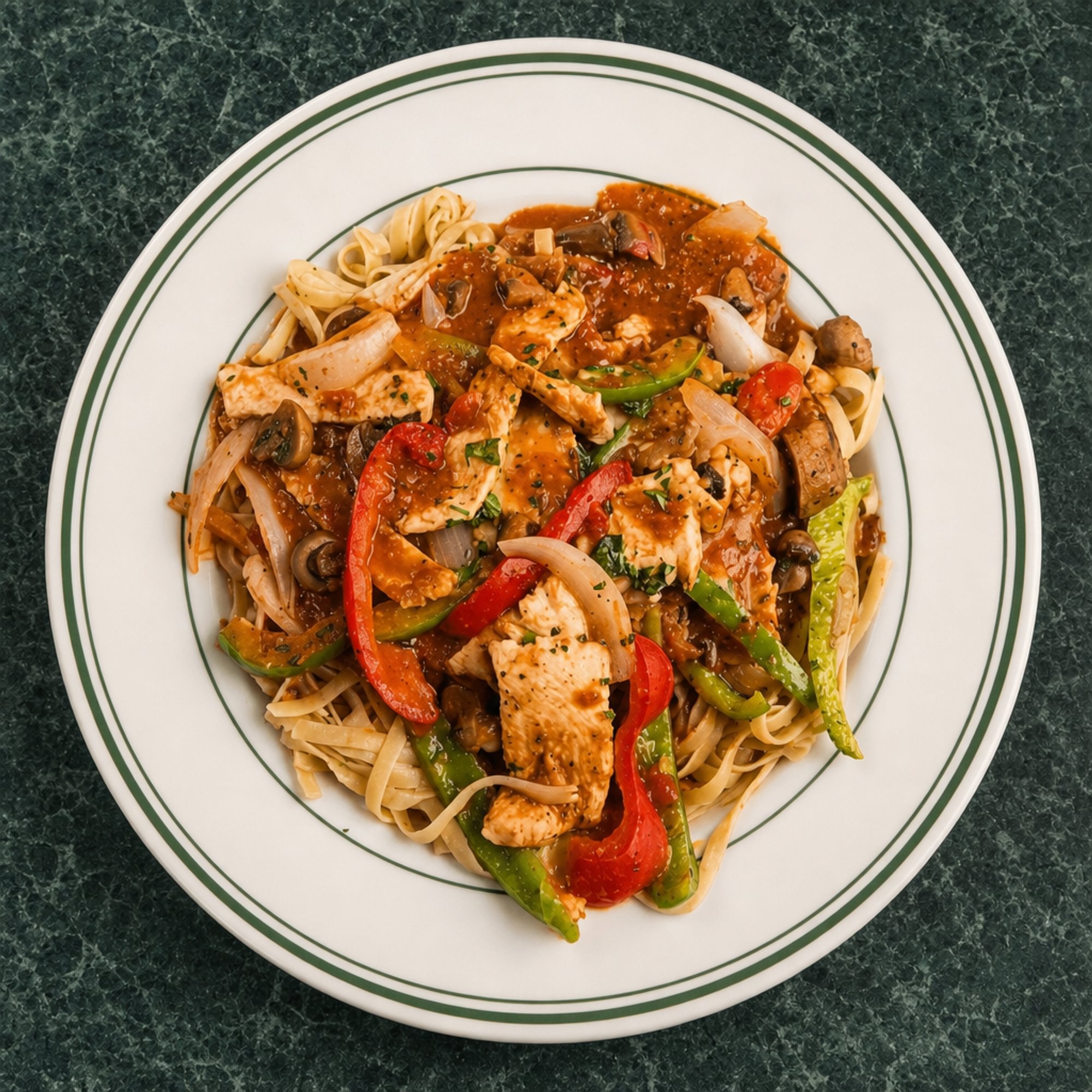 Chicken Cacciatore Dinner Special