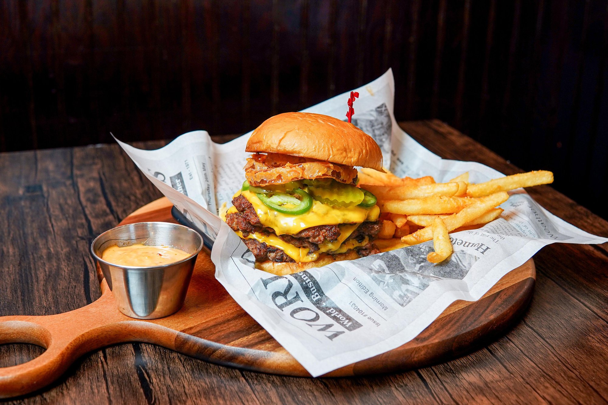 Hot Honey Haaz Burger
