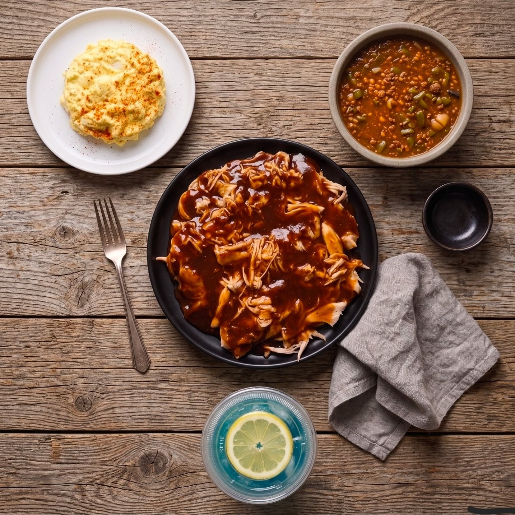 Pulled Chicken Meal Deal