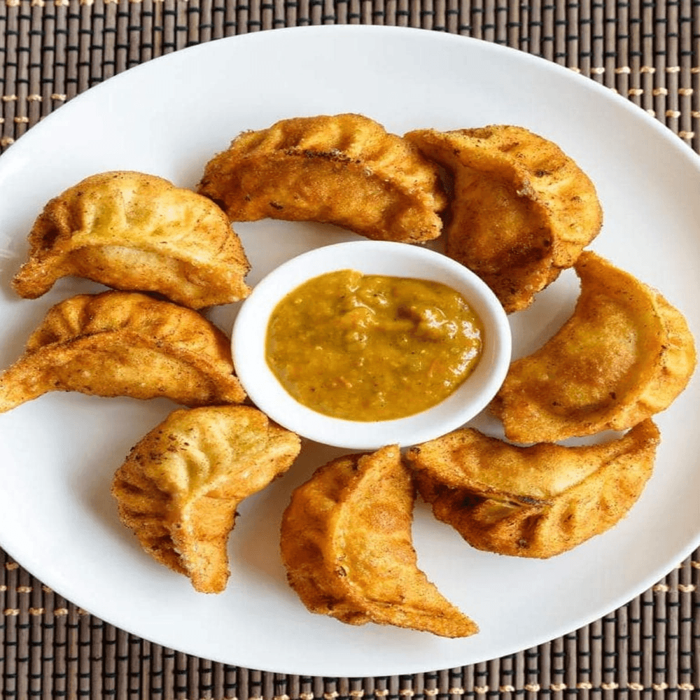 Fried Veg Momo (V, DF, NF)