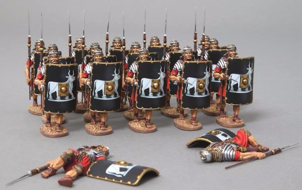 Roman 9th legion on the march