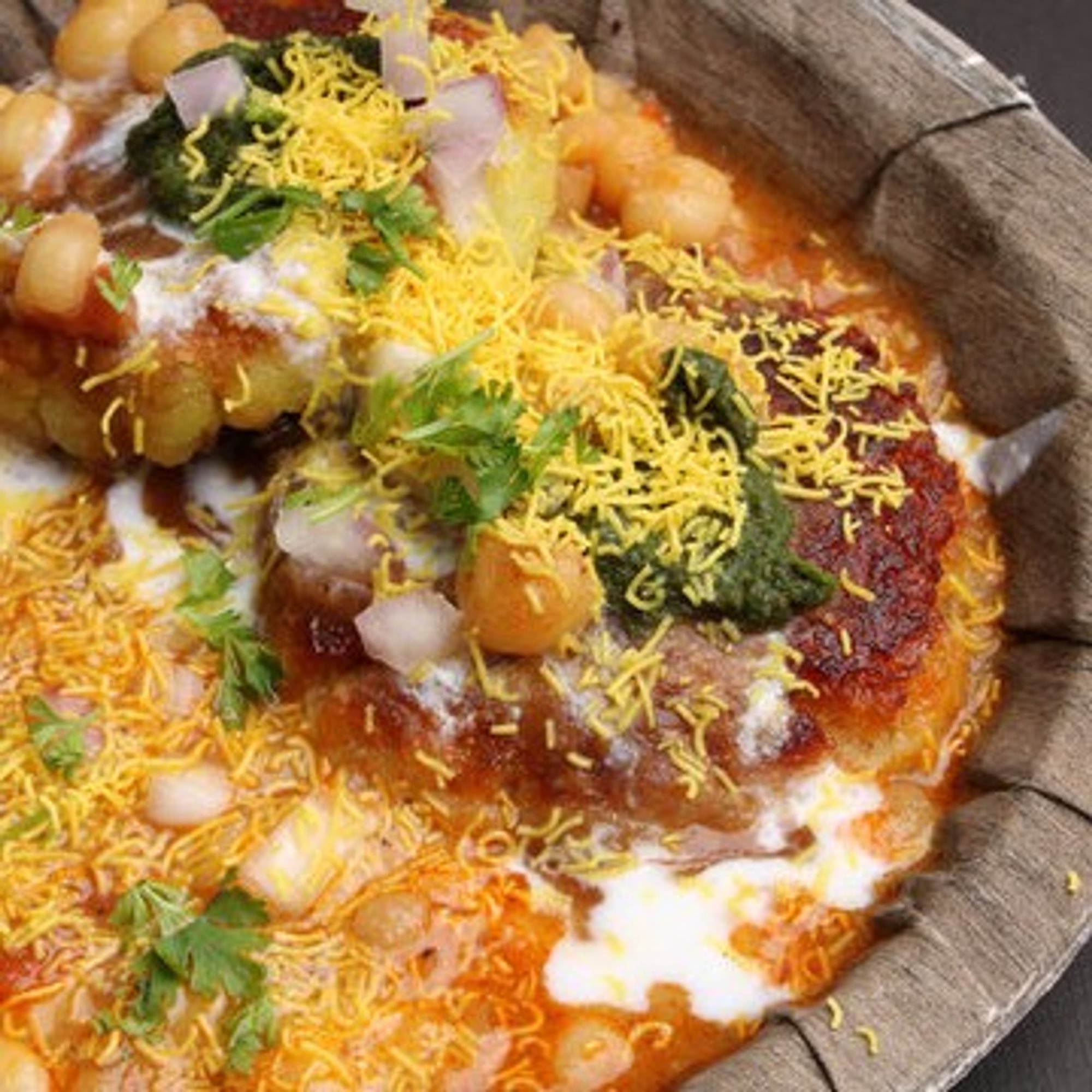 Aloo Tikki Chaat