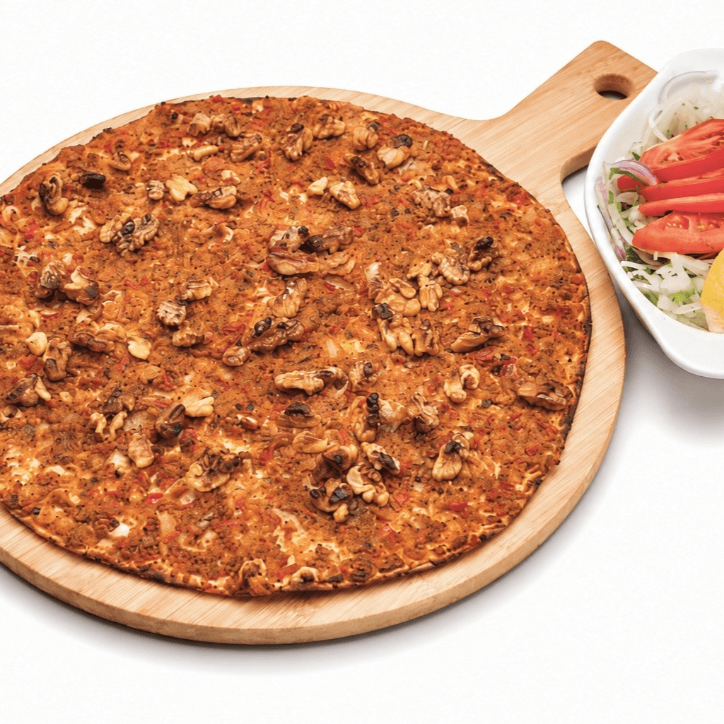 Lahmacun with walnuts