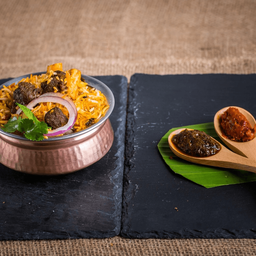 Goat Roast Biryani