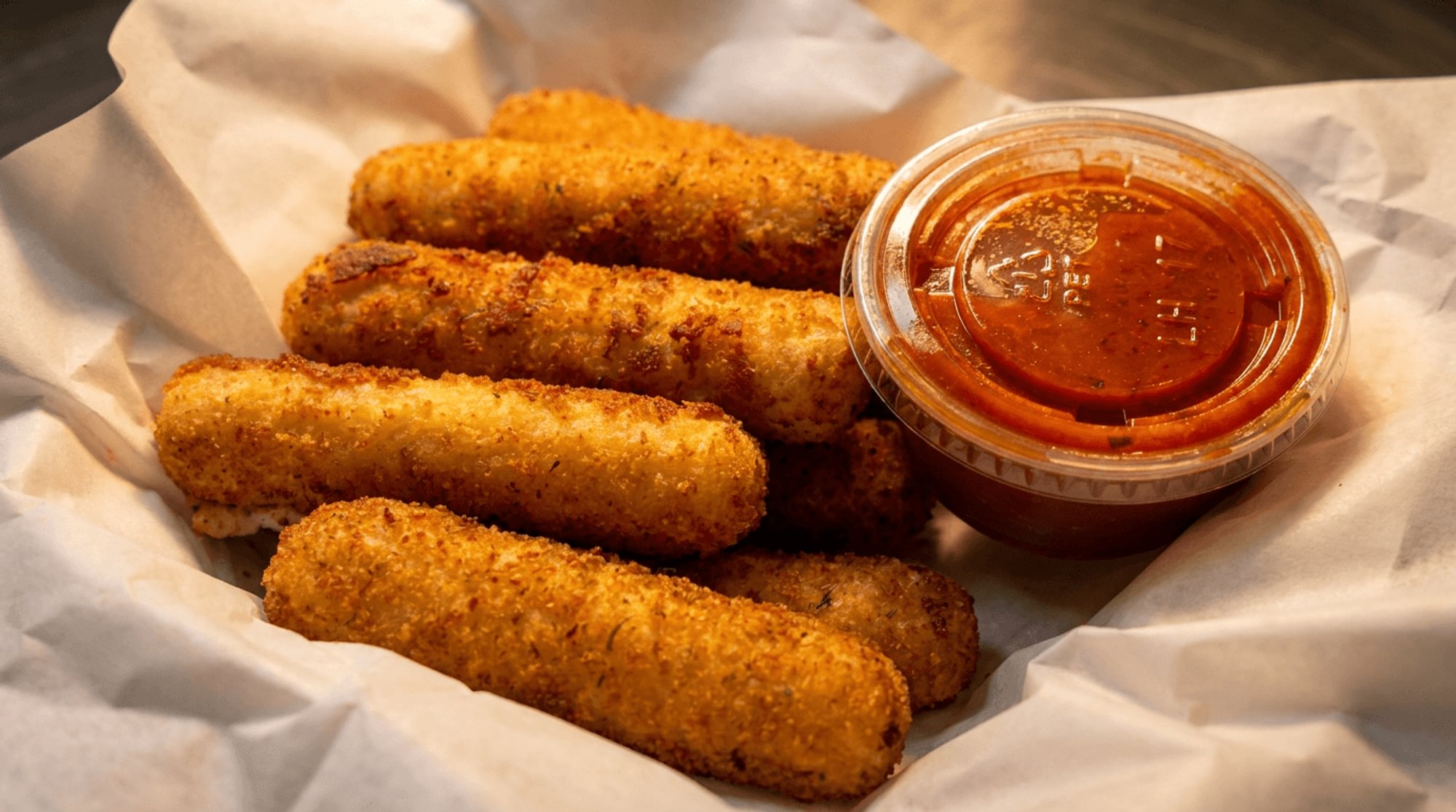 Fried Mozzarella Sticks (8)