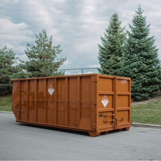 Neatline Dumpster - Woodland