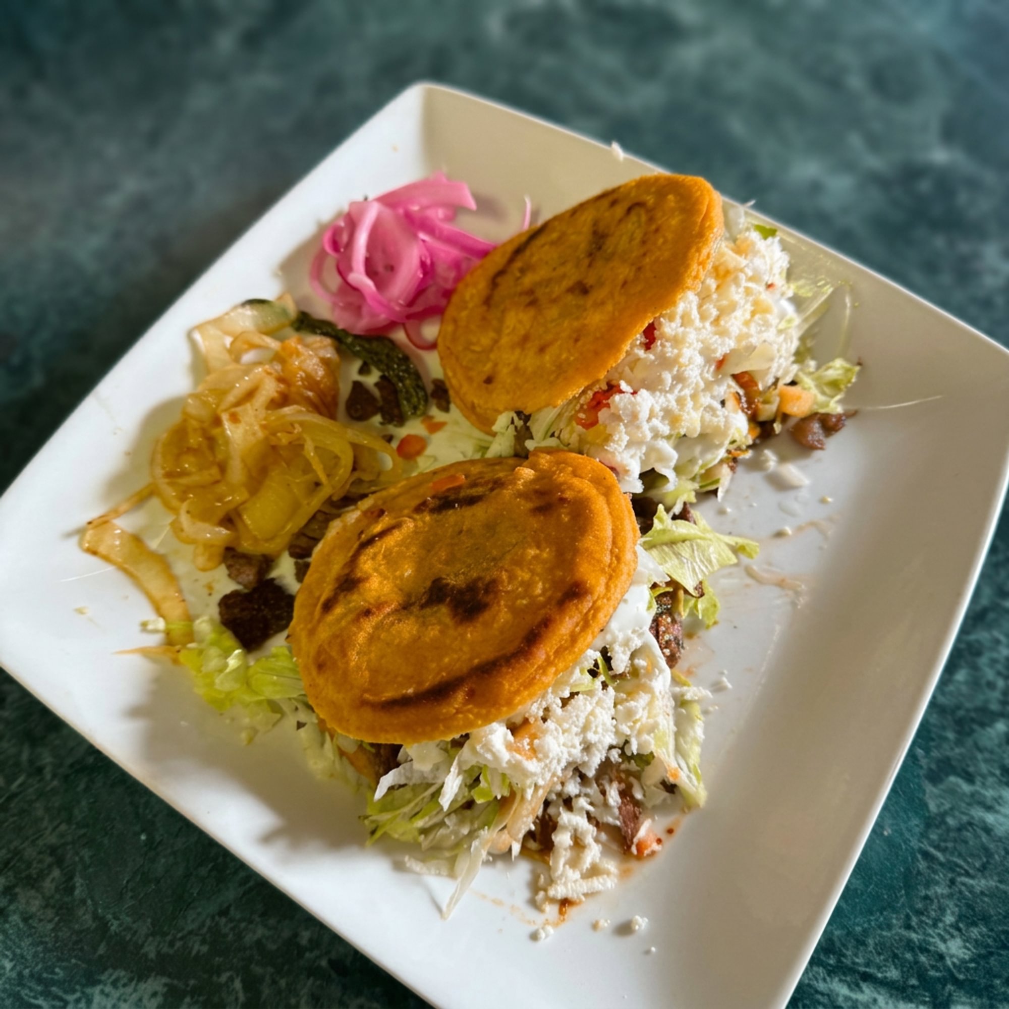 Carnitas Gorditas (Stuffed Corn Pockets)