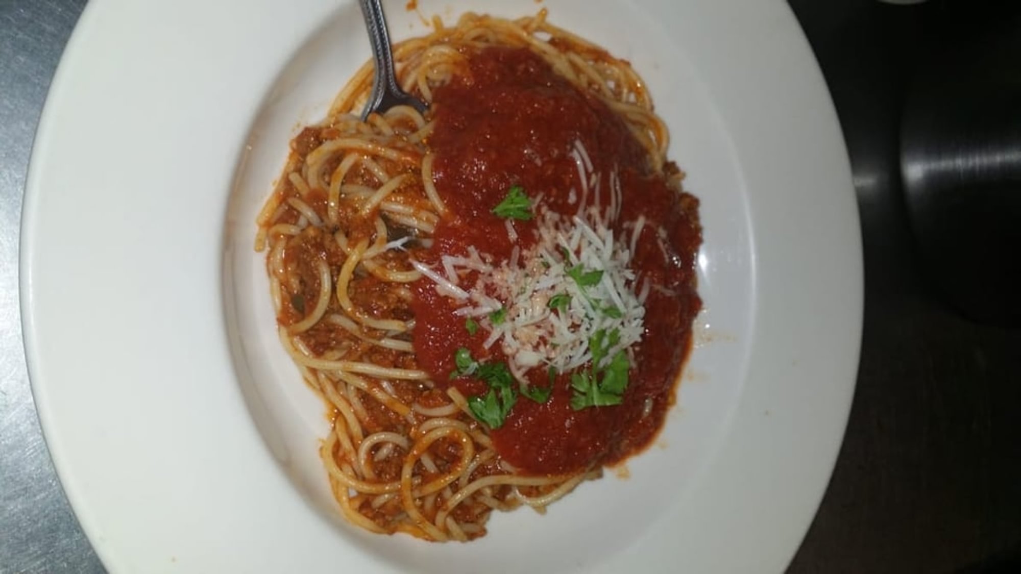 Spaghetti & meat sauce