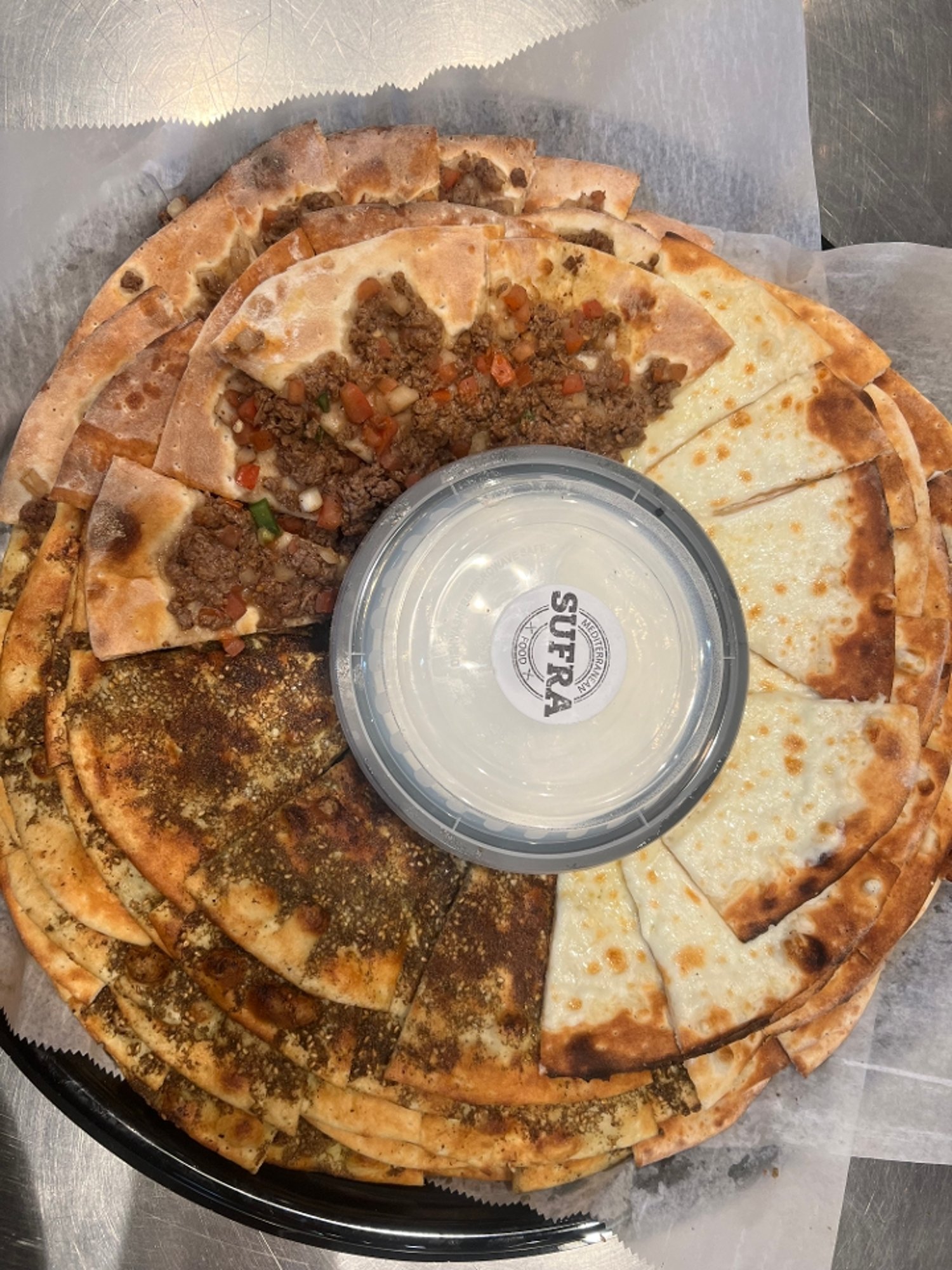 Manousheh Platter (serves 8-10)