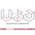 U.S.A. OFFICE FURNITURE Logo