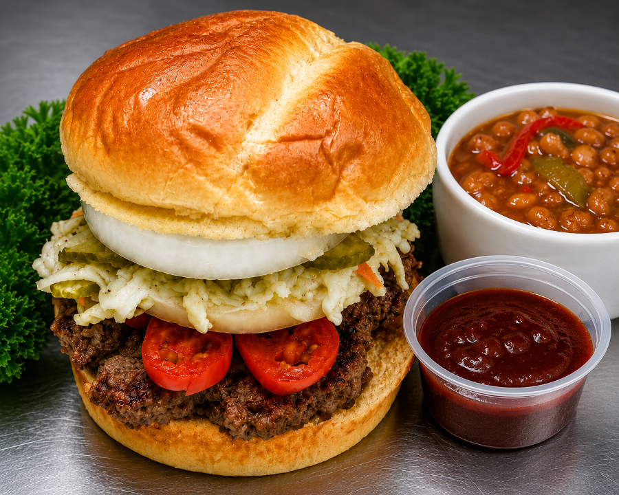 Pitt Boss Burger Combo