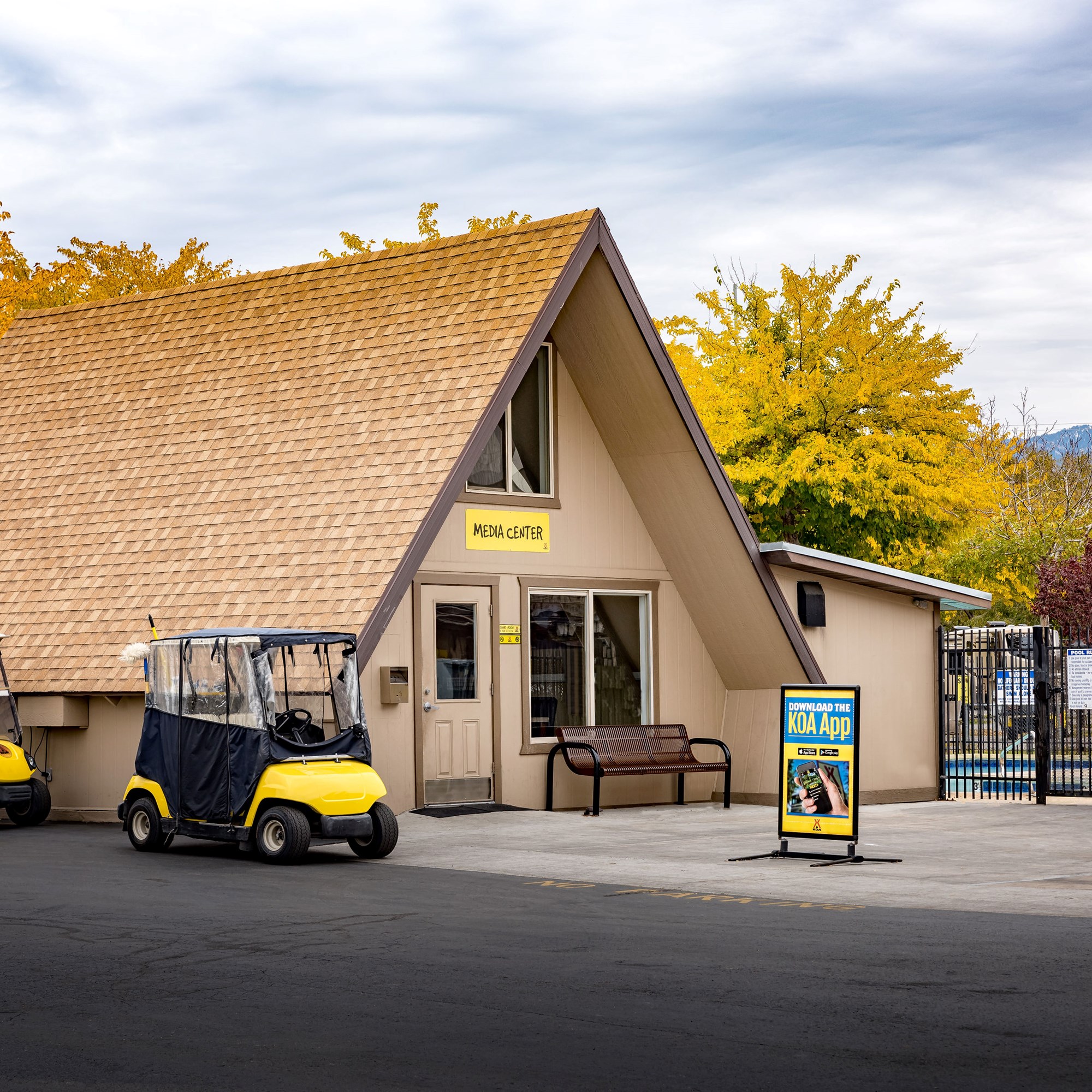 Salt Lake City KOA Holiday Photo