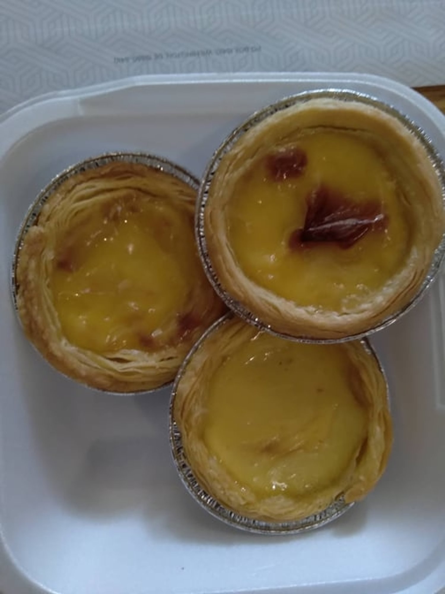 Backed Custard Tart