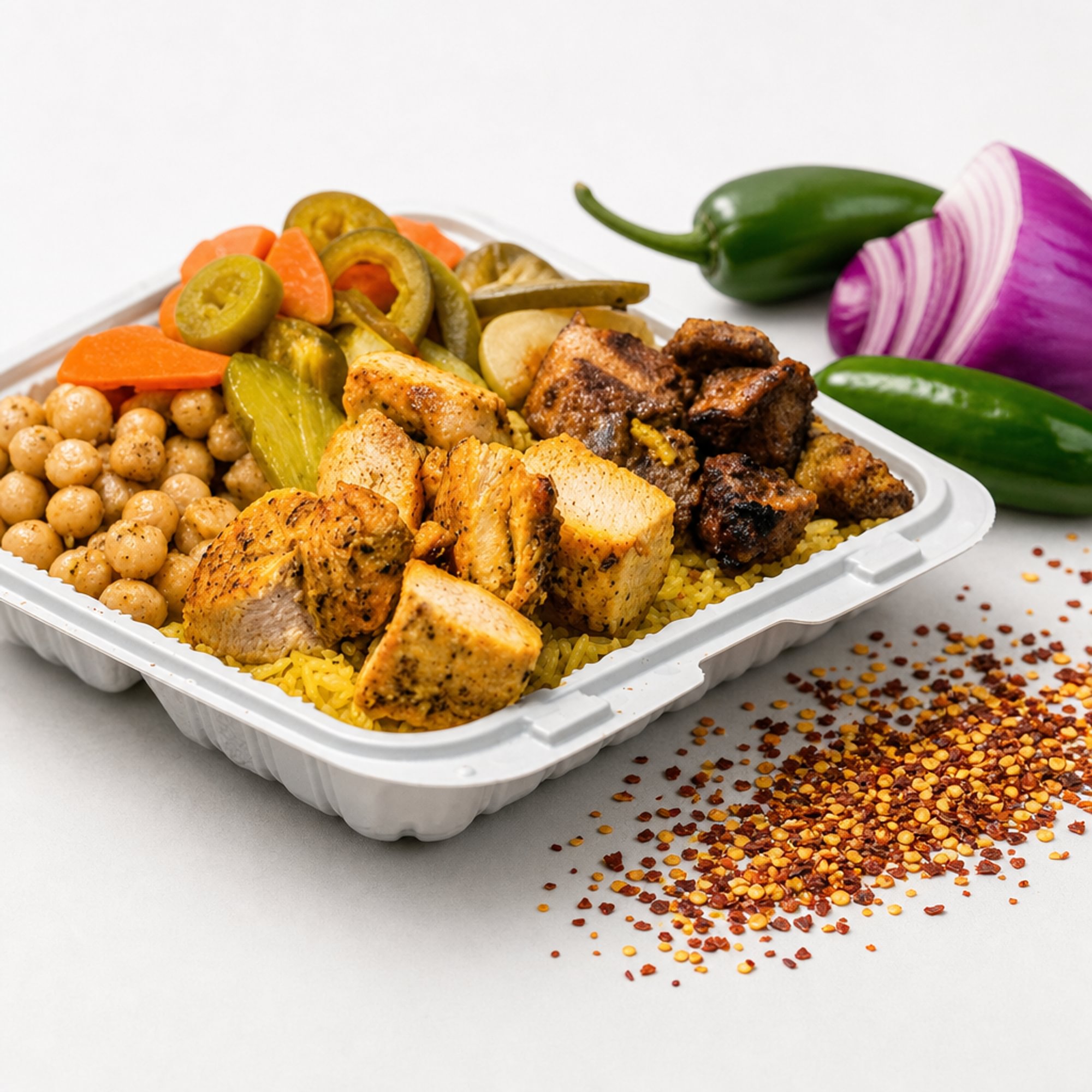 Chicken & Lamb Tikka Mixed