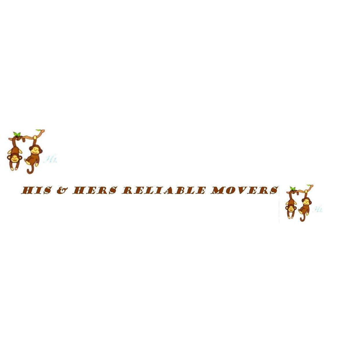 His &amp; Hers Reliable Movers Logo